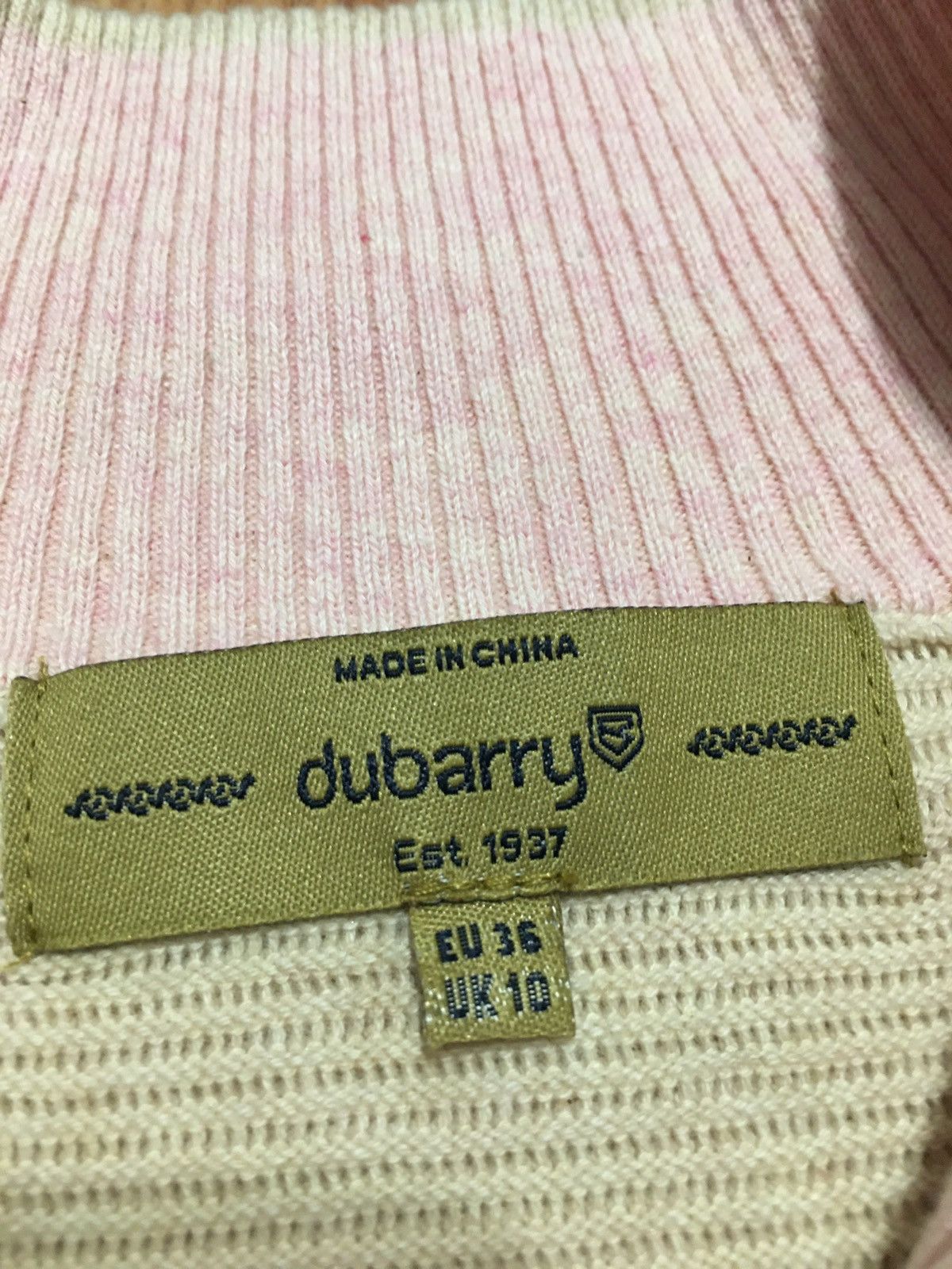 Other Dubarry Newtown Zip Neck Knit Sweater Size EU36 UK10 Size M / US 6-8 / IT 42-44 - 10 Thumbnail