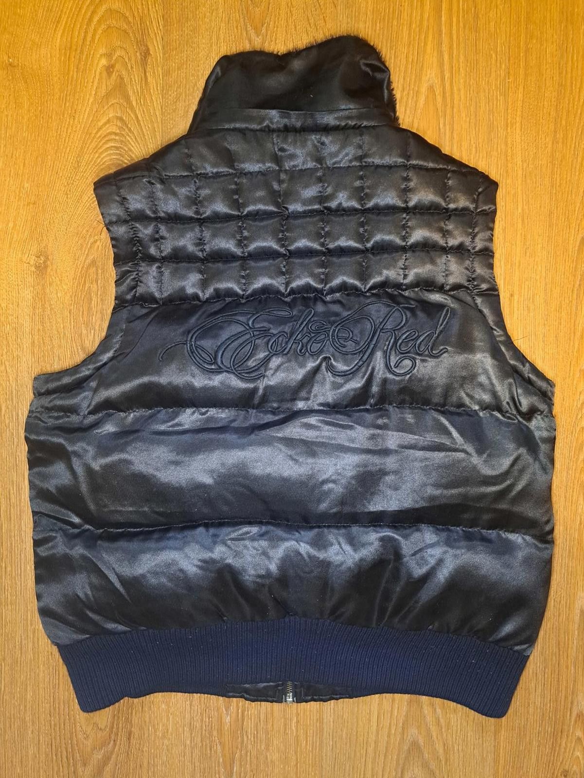 Other Ecko Red Vest Puffer Jacket Mens XL Black Embroidered Size US XL / EU 56 / 4 - 8 Thumbnail