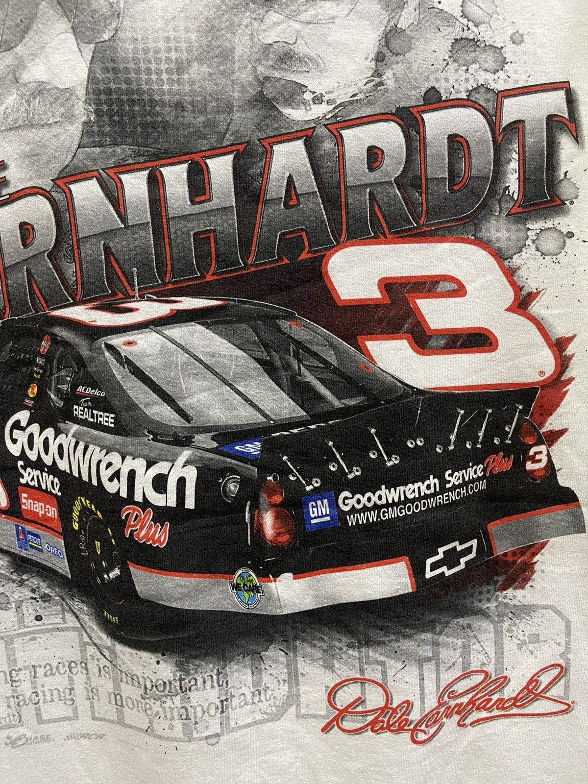 NASCAR Nascar Dale Earnhardt Back Hit Print🔥🔥🔥 Size US XXL / EU 58 / 5 - 13 Thumbnail