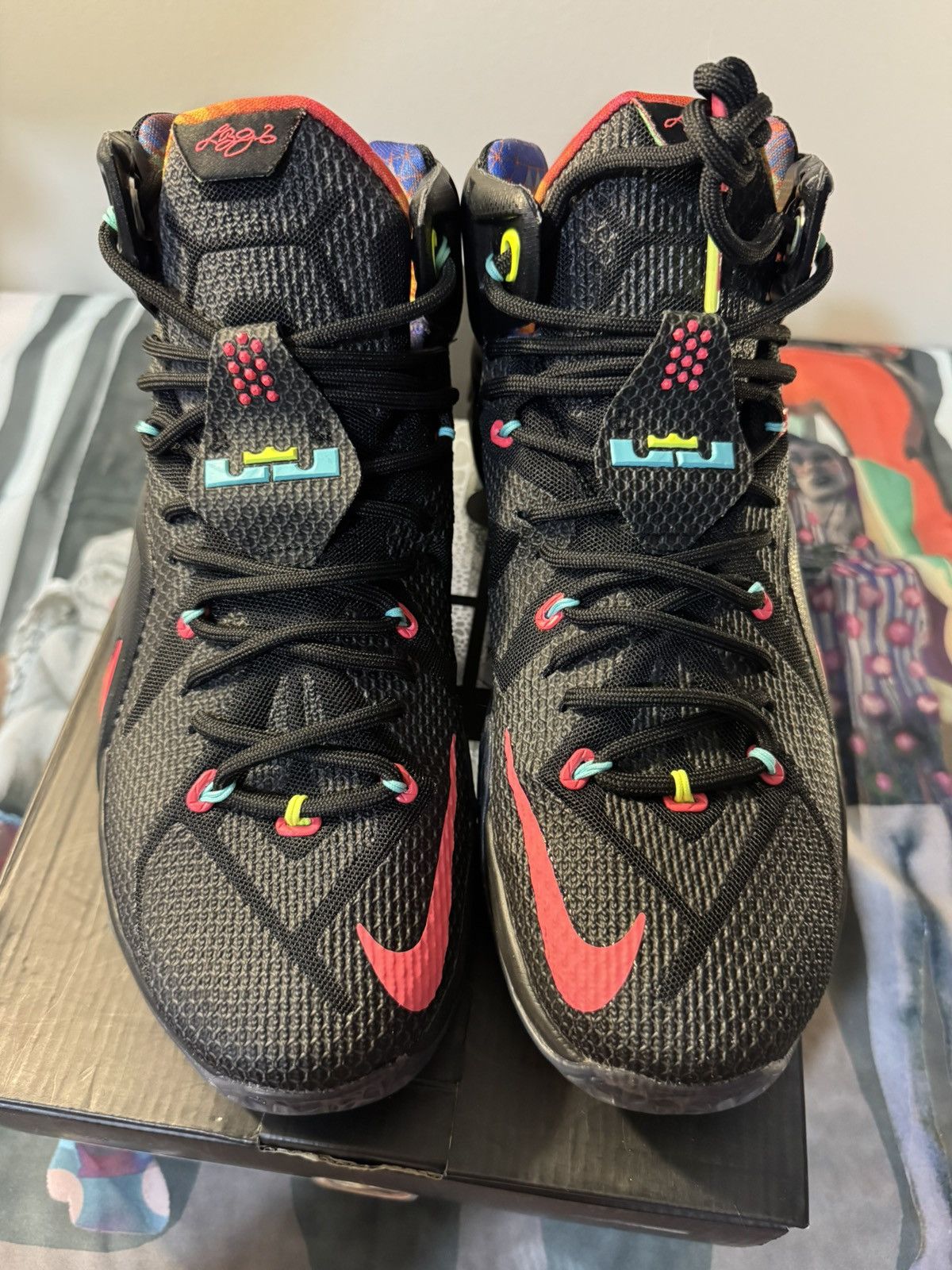 Nike LEBRON XII Mango Size US 10 / EU 43 - 8 Thumbnail