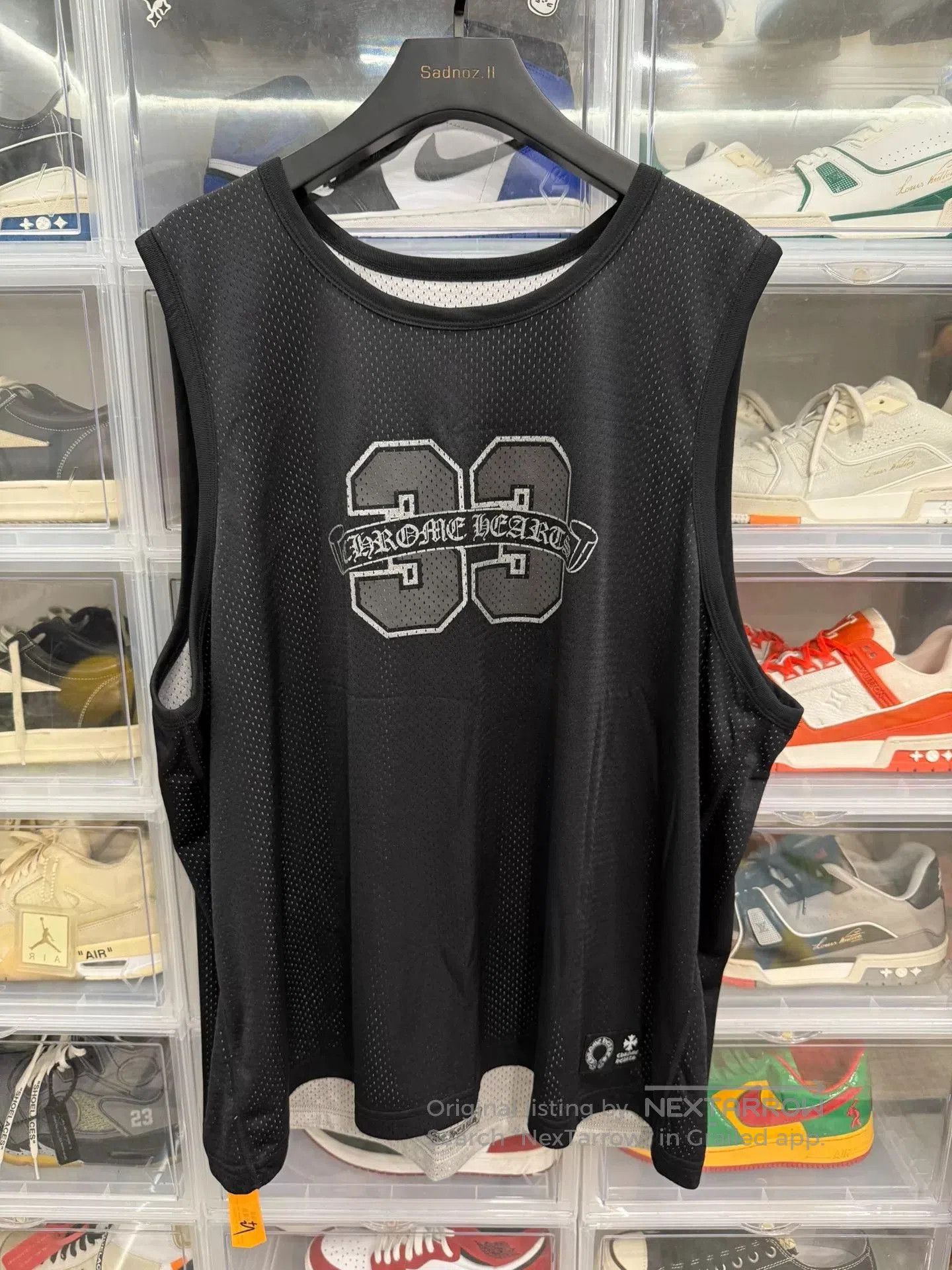 Chrome Hearts Chrome Hearts Black Mesh Hockey Jersey Vest XXL. Size US XXL / EU 58 / 5 - 1 Thumbnail