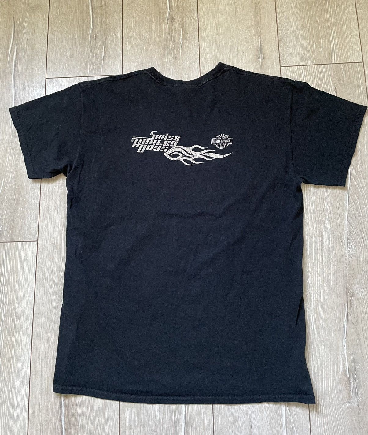 Harley Davidson × Vintage Harley Davidson HOG rally swiss vintage t shirt Size US L / EU 52-54 / 3 - 6 Thumbnail
