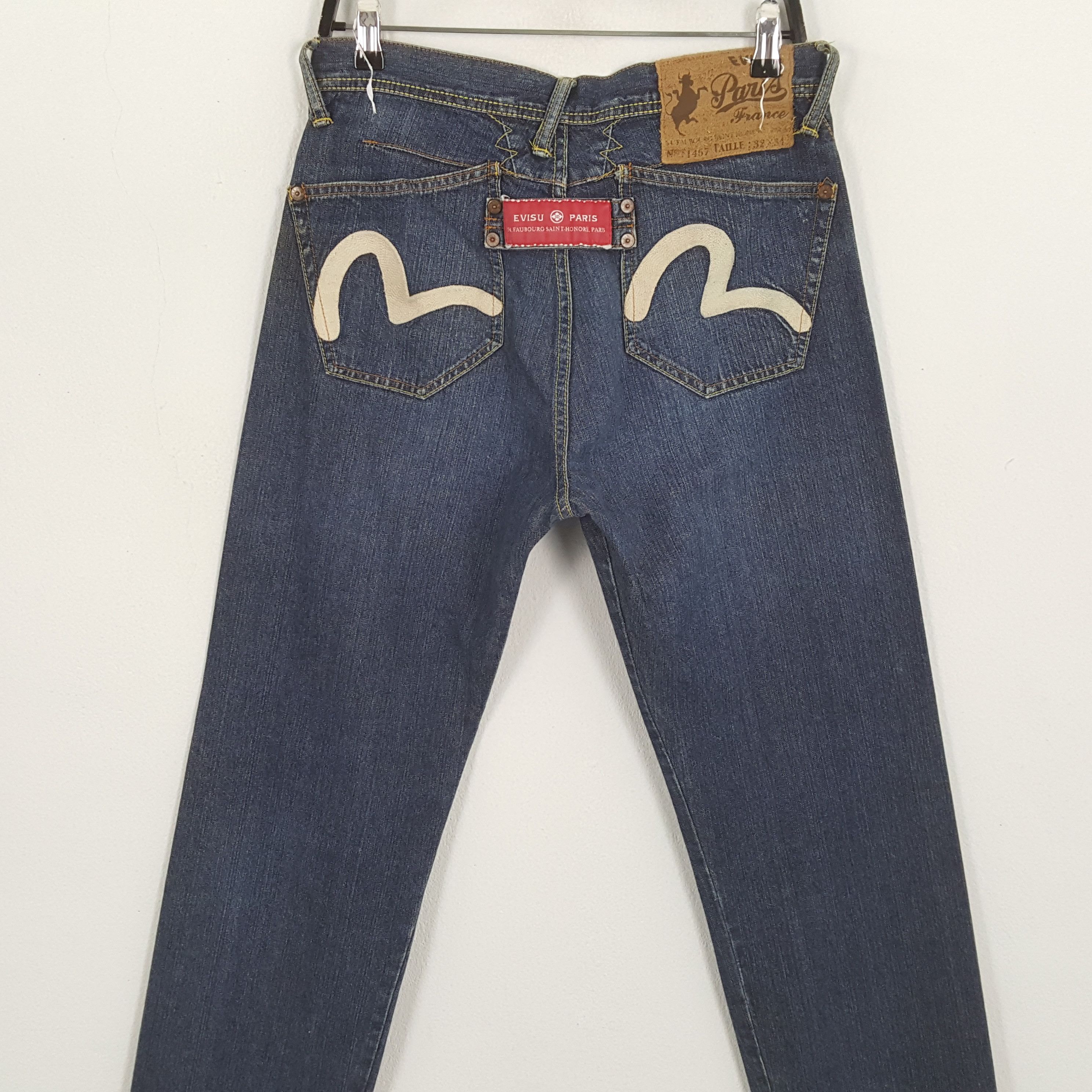 Japanese Brand × Vintage EVISU Japanese Brand Streetwear Custom Daicock Jeans Size US 30 / EU 46 - 5 Thumbnail