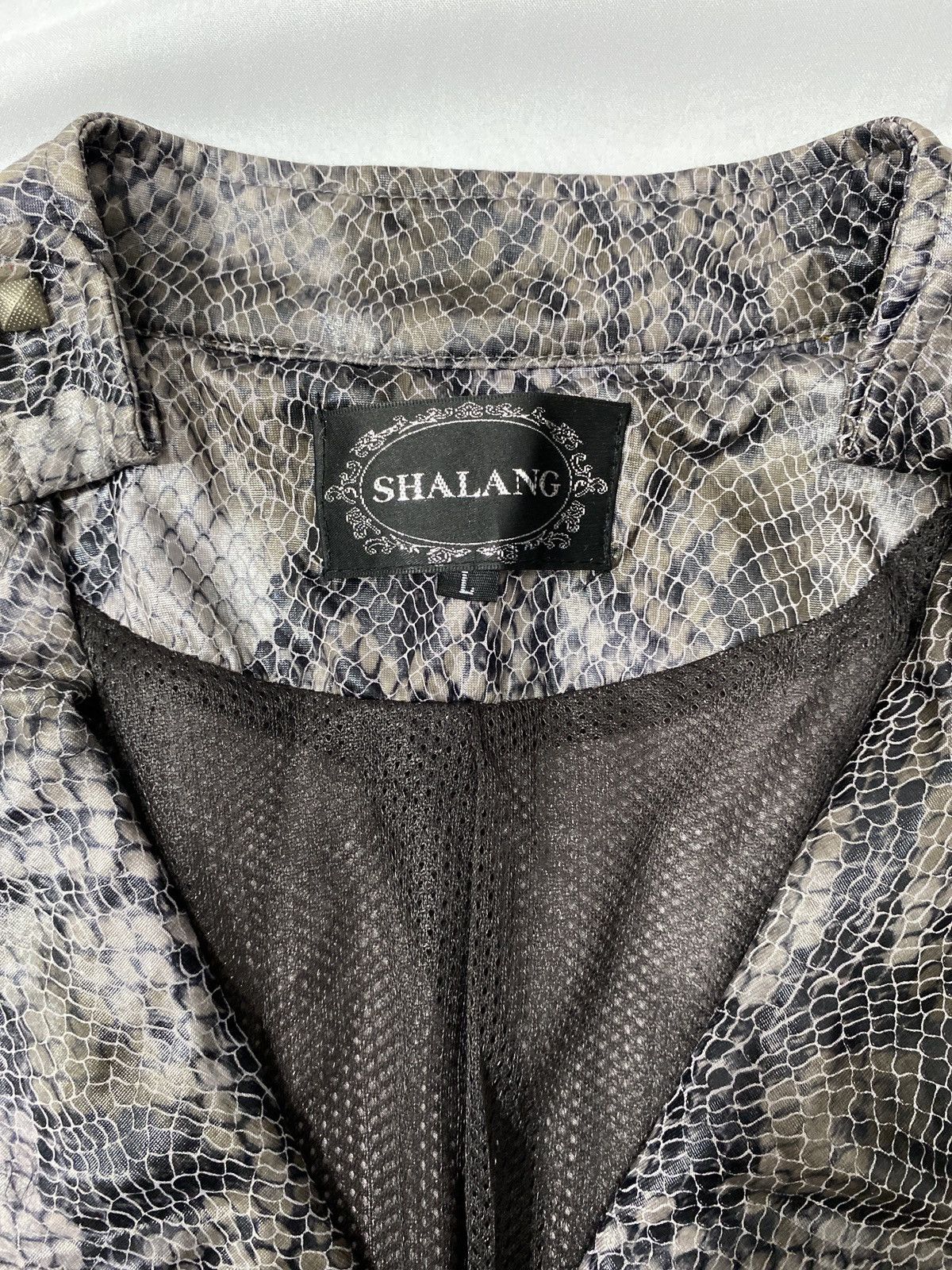 Yasuyuki Ishii Shalang Studed Punk Snake Skin Vkei Leather Jacket Size US S / EU 44-46 / 1 - 10 Thumbnail