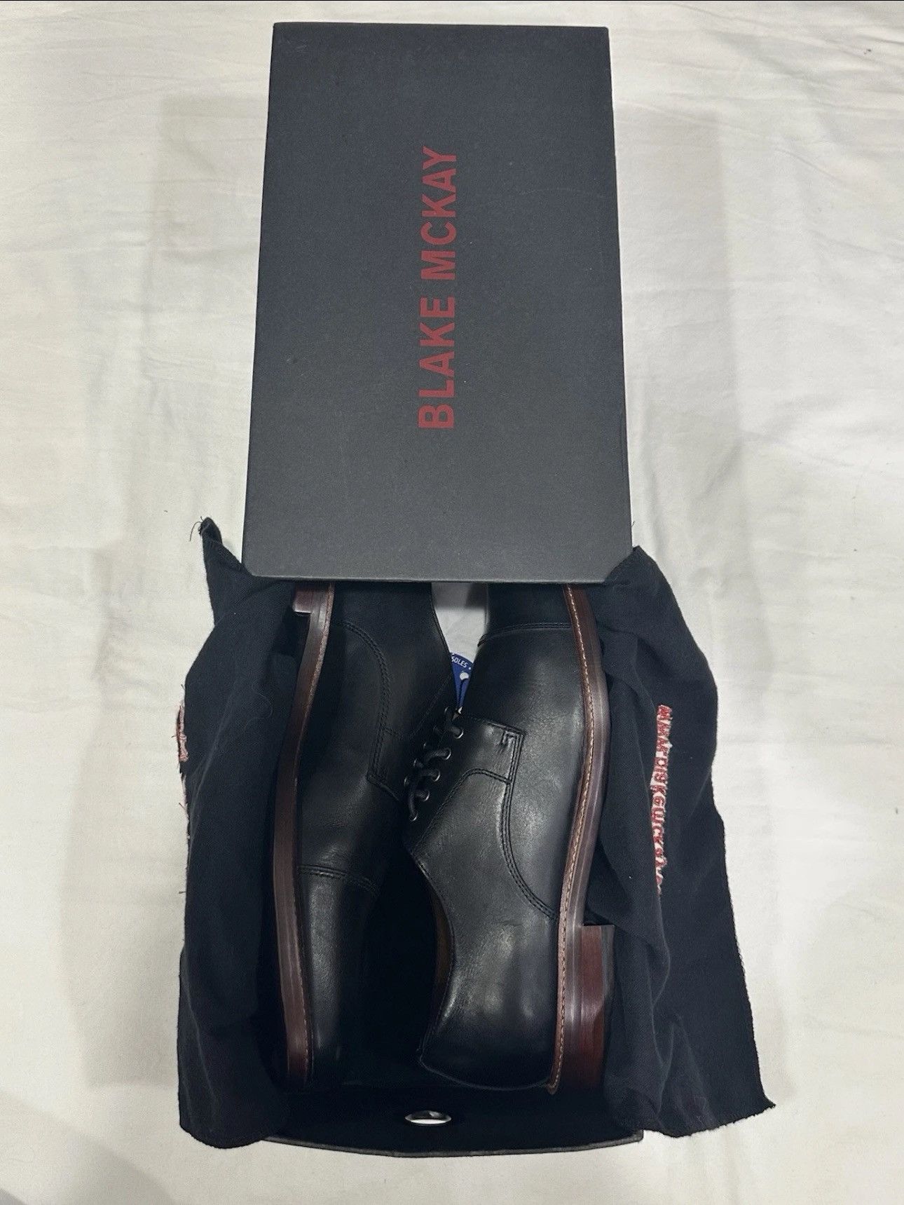 Other Blake McKay T9 Leather Cap Toe Oxfords Black - New with Box Size US 9 / EU 42 - 11 Thumbnail