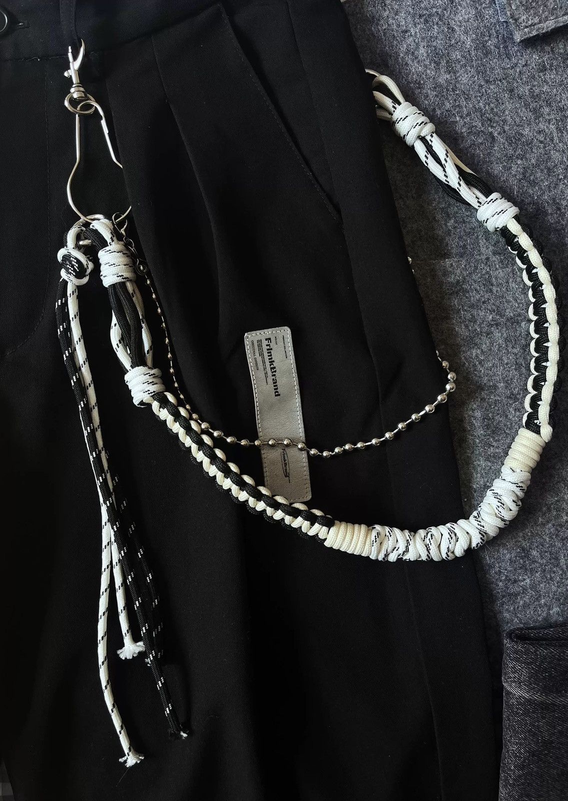 Other Streetwear braided rope double layer punk wallet chain Size ONE SIZE - 3 Thumbnail