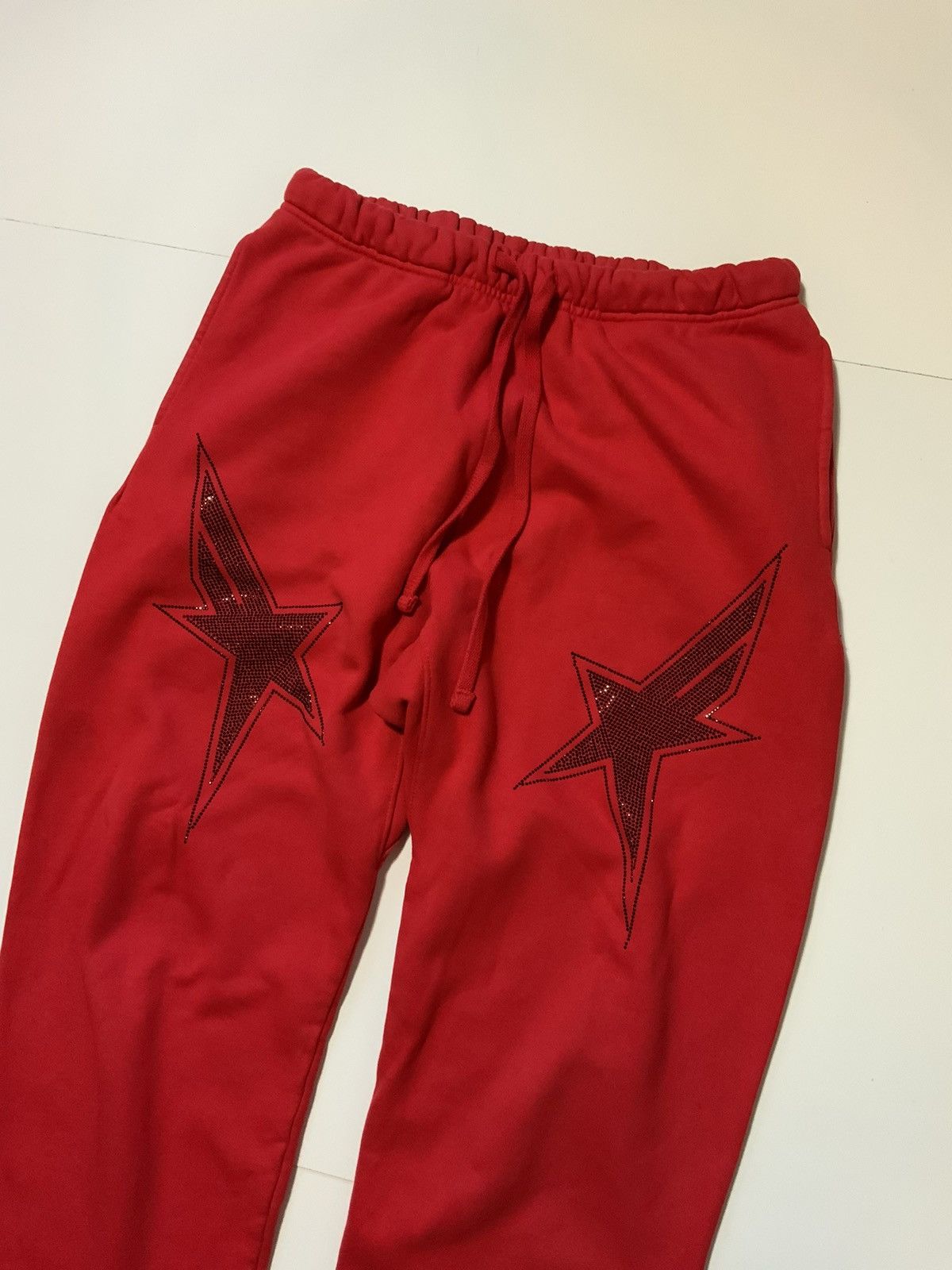 Other FUCCUUWANT Rhinestone Star Heavyweight Jogger Sweatpants Size US 32 / EU 48 - 5 Thumbnail