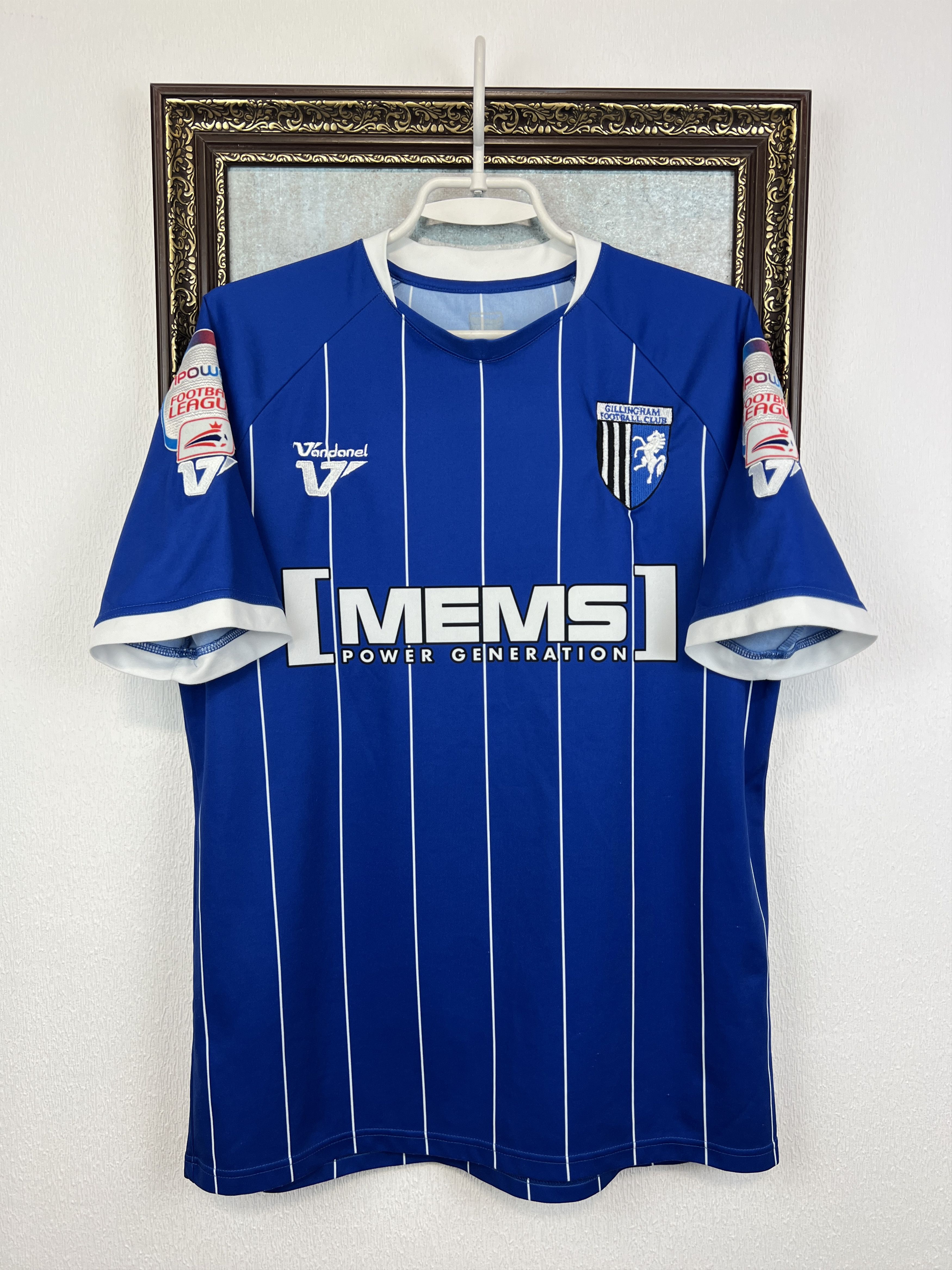 Vintage Gillingham Football Shirt Player Issue #18 Jackman Jersey Size US M / EU 48-50 / 2 - 1 Thumbnail
