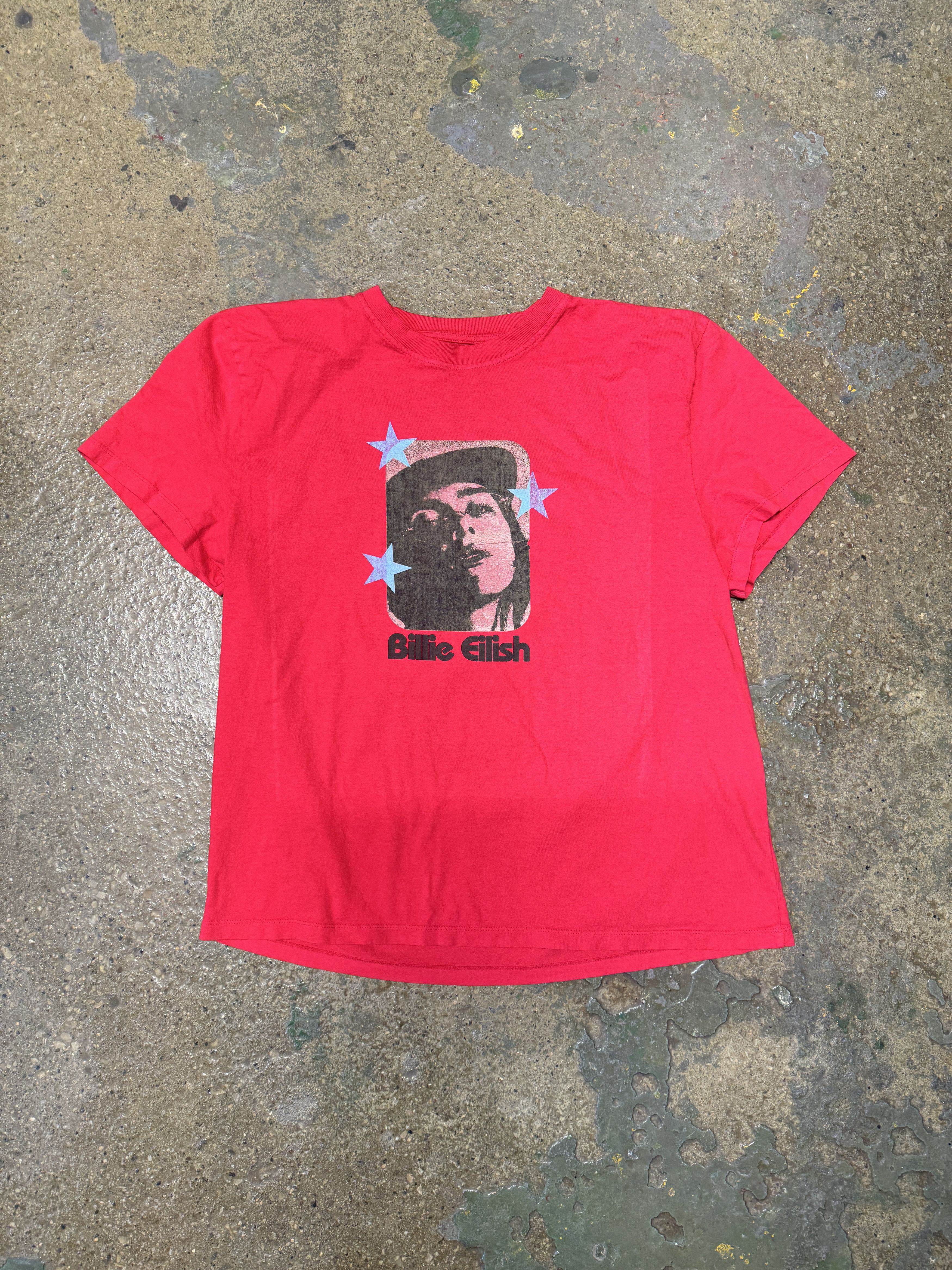 Billie Eilish Billie Eilish Dice Red Tee (SPOFITY WRAPPED EXCLUSIVE) Size US XL / EU 56 / 4 - 2 Thumbnail