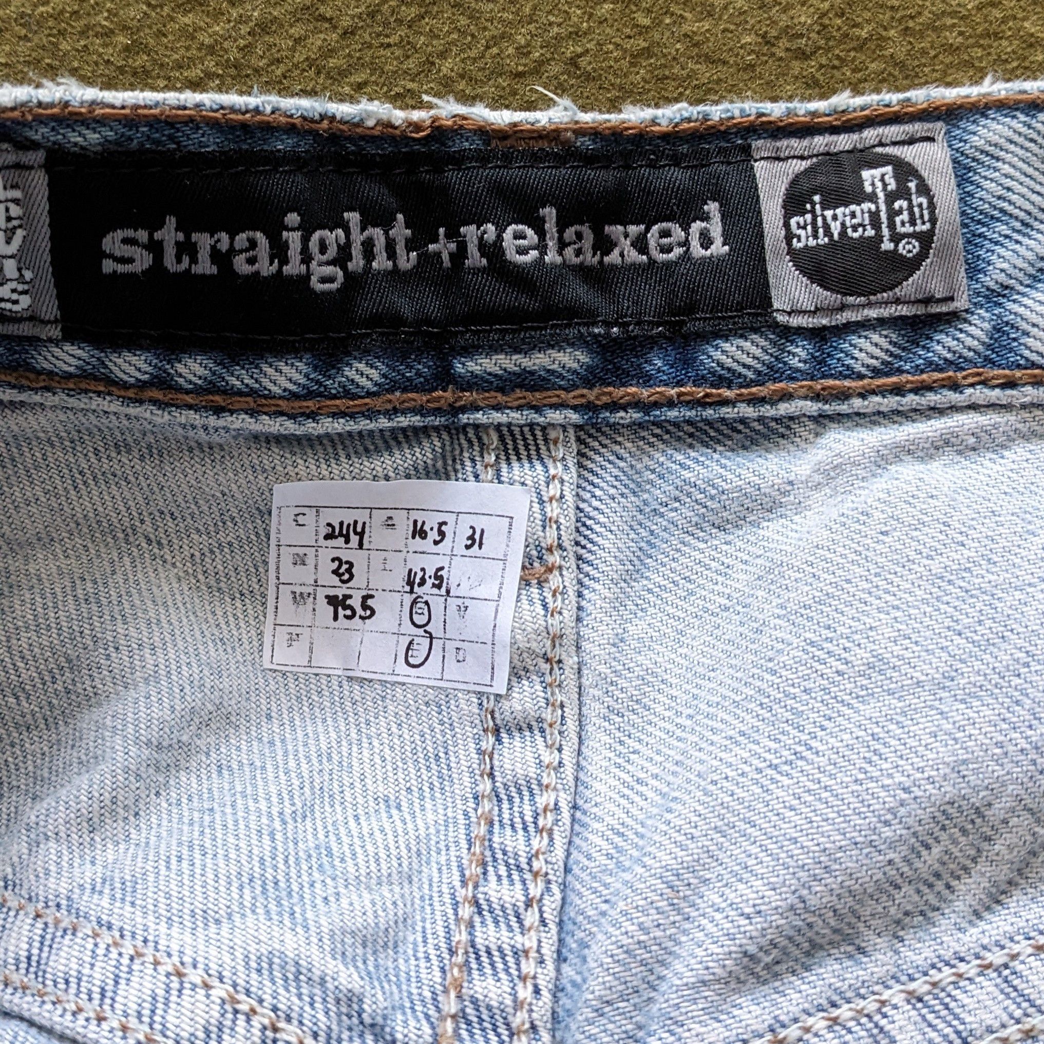 Levi's Vintage Levi's Silver Tab American Denim Jeans Size US 33 - 10 Thumbnail