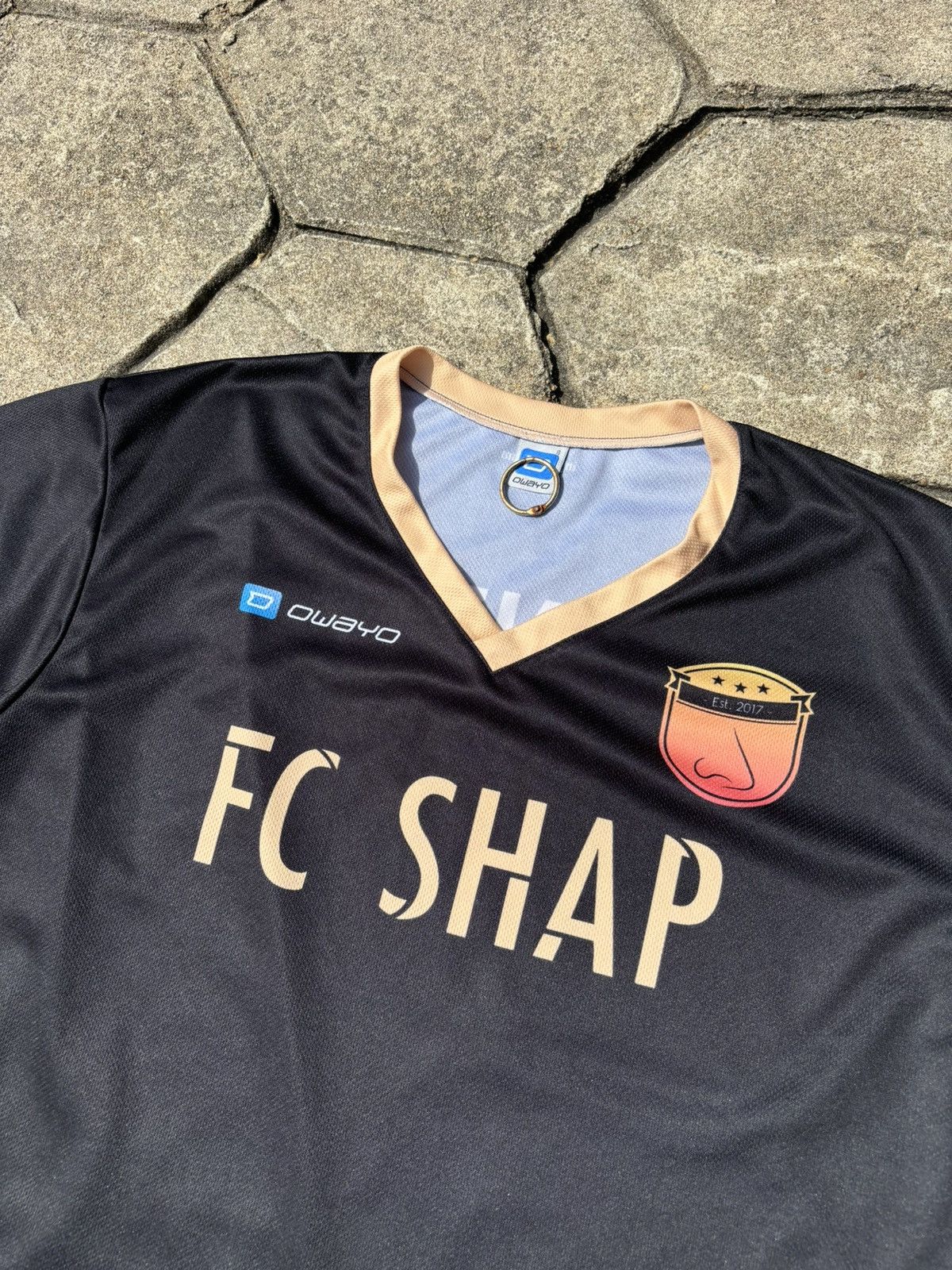 Vintage Y2K FC Shaps Santos Blokecore Soccer Jersey Size US M / EU 48-50 / 2 - 3 Thumbnail