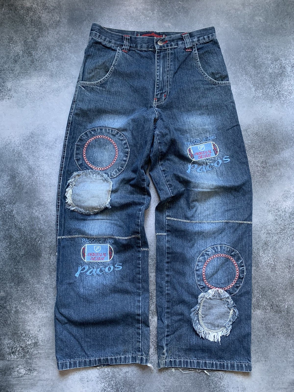 Hysteric Glamour Vintage Rick Owens Junya Watanabe Style Distressed Jeans Size US 30 / EU 46 - 2 Thumbnail