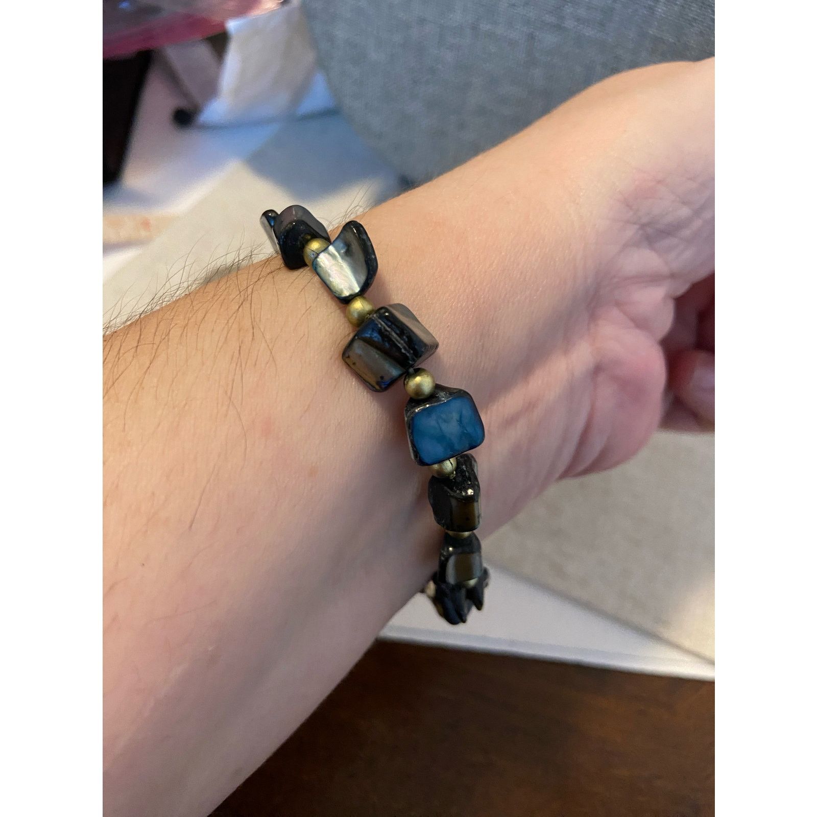 Handmade black shell bracelet Size ONE SIZE - 2 Thumbnail