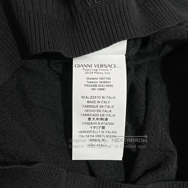 Versace Versace Black Silk Logo Short Sleeve Polo . Size US S / EU 44-46 / 1 - 8 Thumbnail
