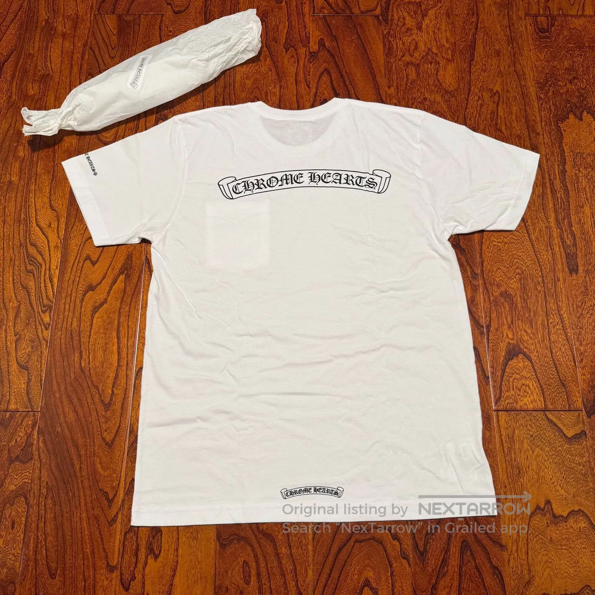 Chrome Hearts chrome hearts white short sleeve t. Size US L / EU 52-54 / 3 - 1 Thumbnail