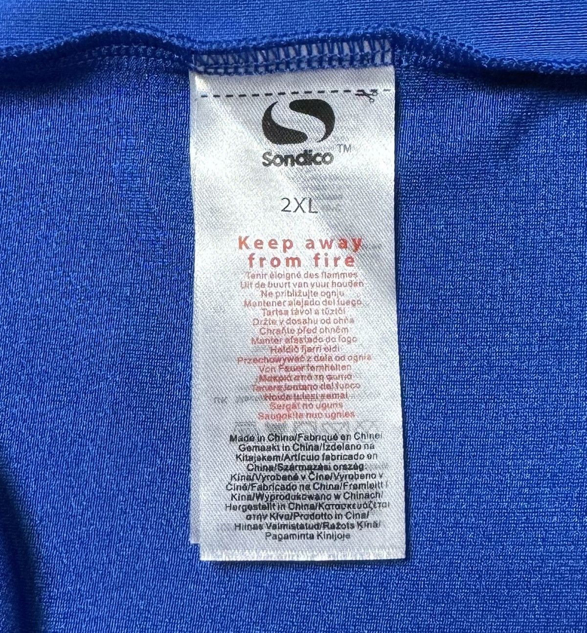 Vintage Portsmouth 2017 2018 Home Shirt Soccer Jersey Sondico Size US XXL / EU 58 / 5 - 18 Thumbnail