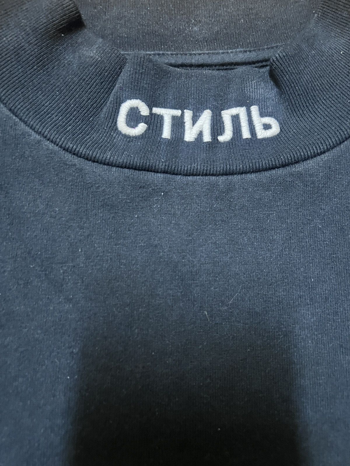 Heron Preston heron preston mockneck printed long sleeve Size US S / EU 44-46 / 1 - 4 Thumbnail