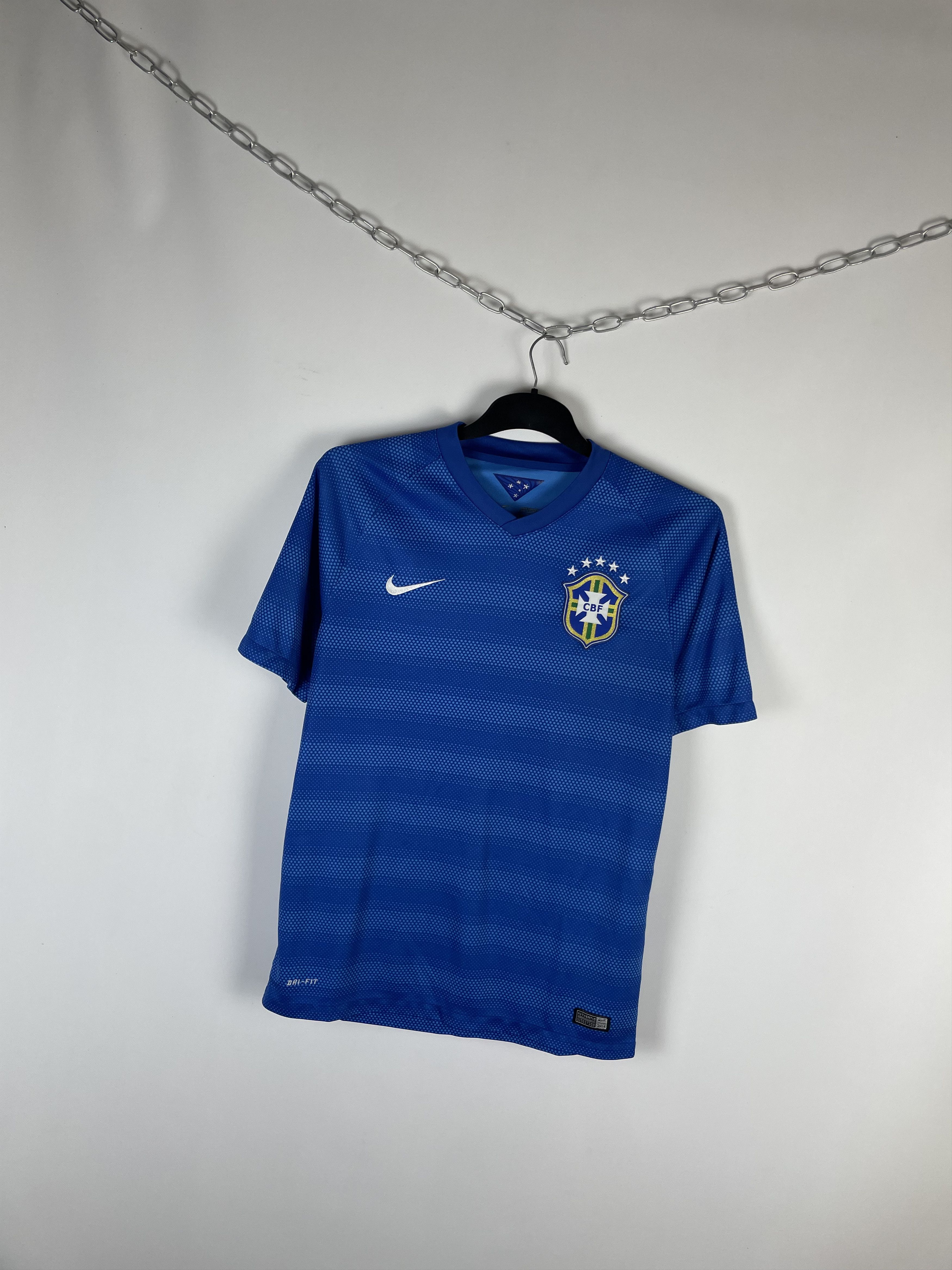Nike Vintage Brazil Nike Soccer Jersey Size US M / EU 48-50 / 2 - 2 Thumbnail