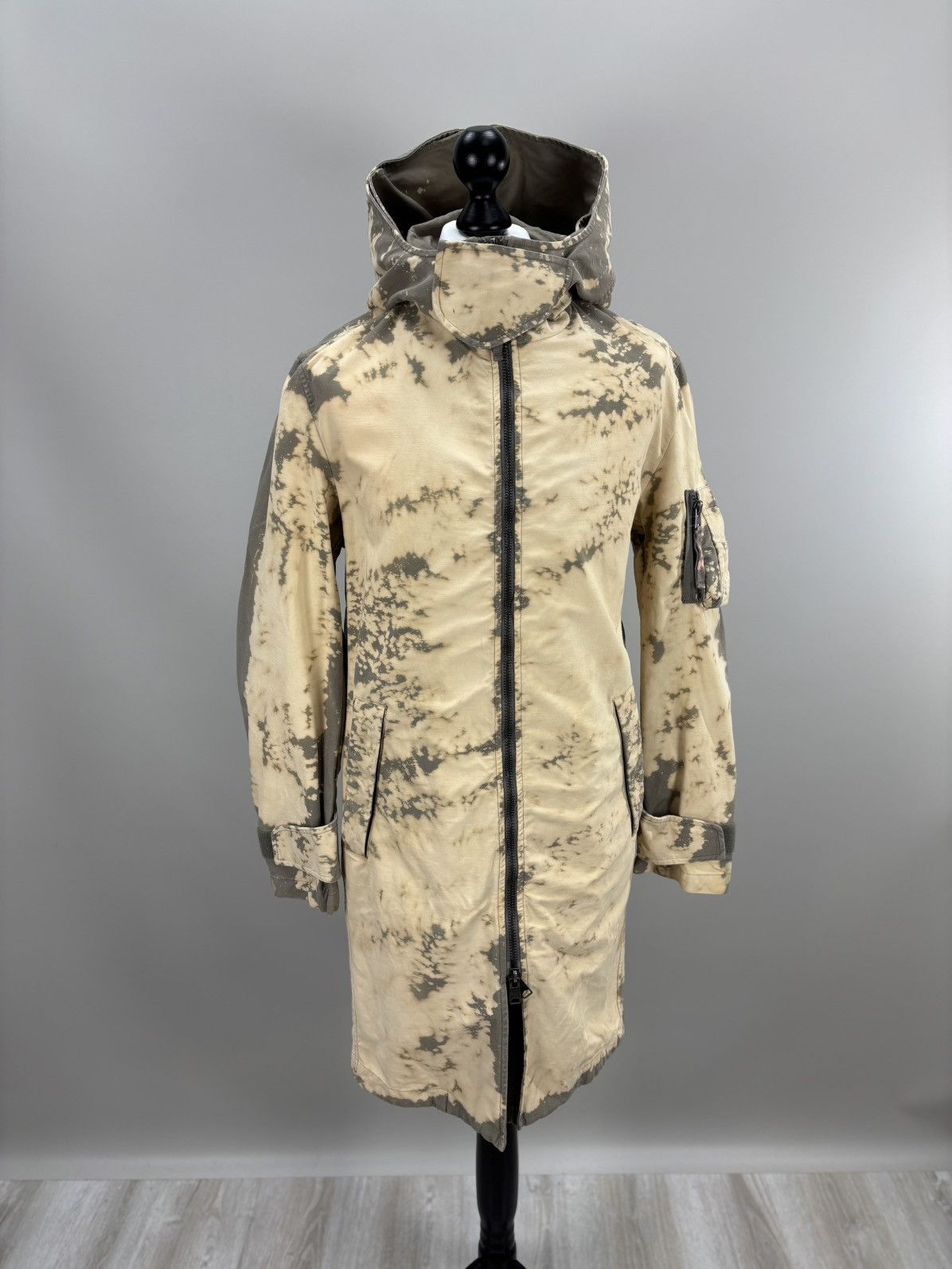 Allsaints Mens parka jacket custom AllSaints Size XS Color Multicolor Size US XS / EU 42 / 0 - 1 Thumbnail