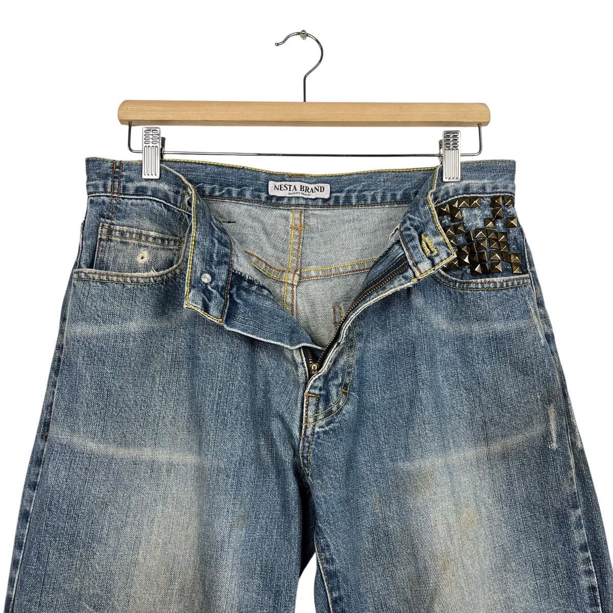 Japanese Brand Vintage Nesta Brand Denim Jeans Size US 32 / EU 48 - 16 Thumbnail
