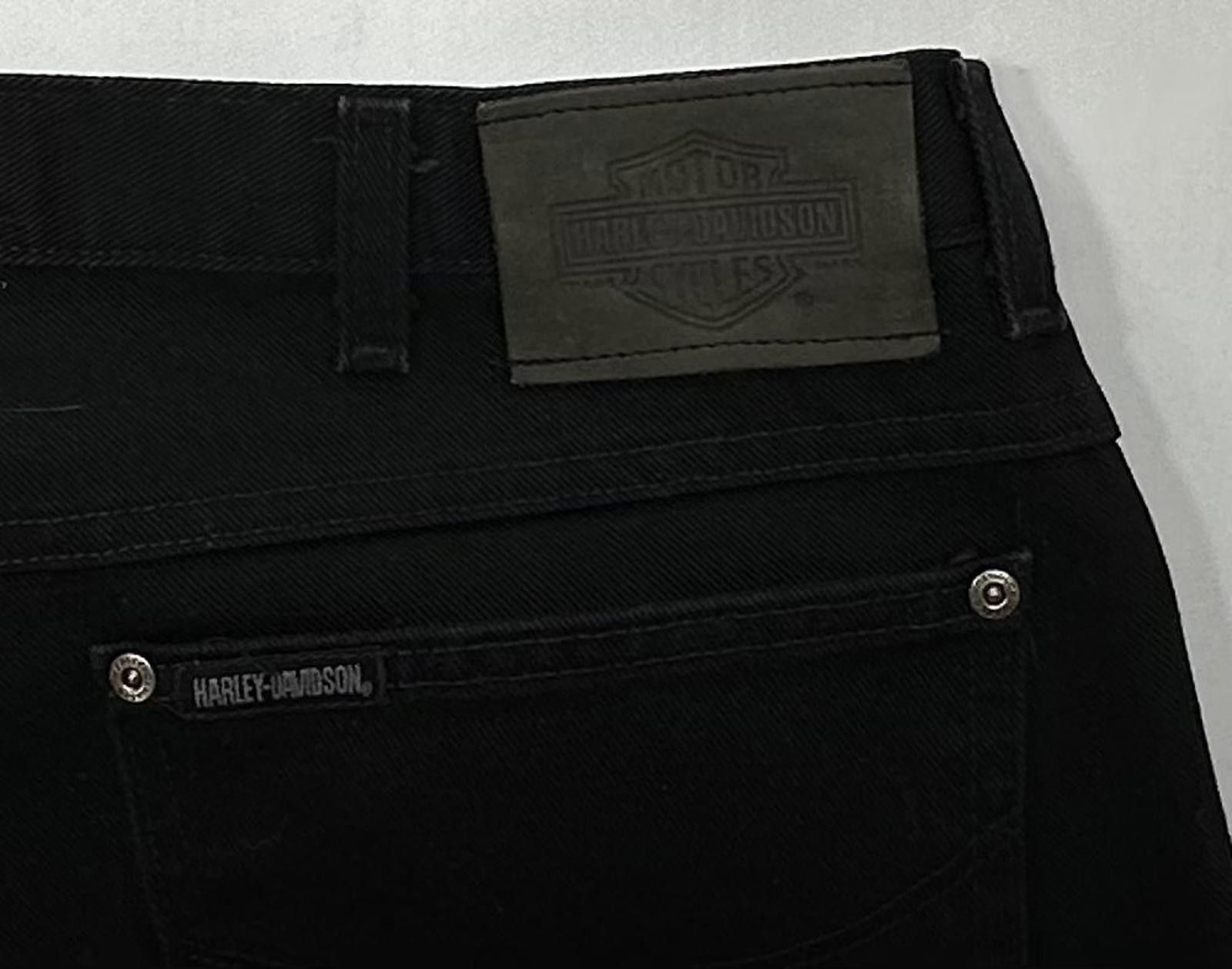 Harley Davidson Harley Davidson Vintage Straight Denim Jeans Black Men 38/32 Size US 38 / EU 54 - 3 Thumbnail
