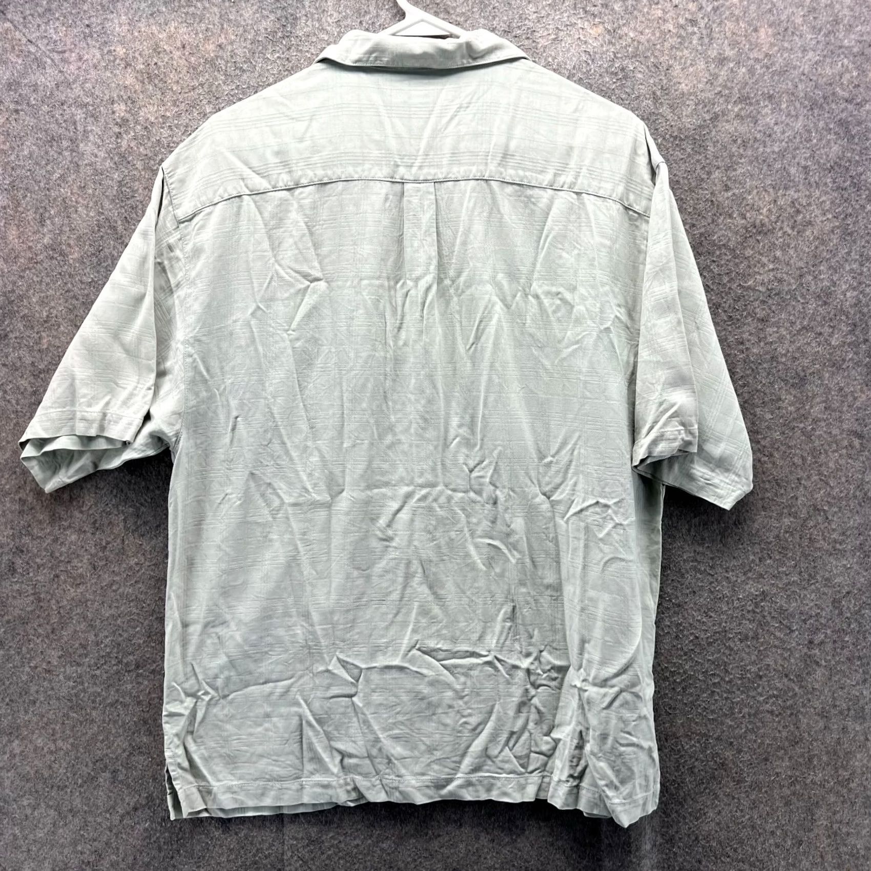 Tommy Bahama VINTAGE Tommy Bahama Shirt Mens M Green Button-Down Silk Hawaiian Glen Casual Shirt Size US M / EU 48-50 / 2 - 2 Thumbnail