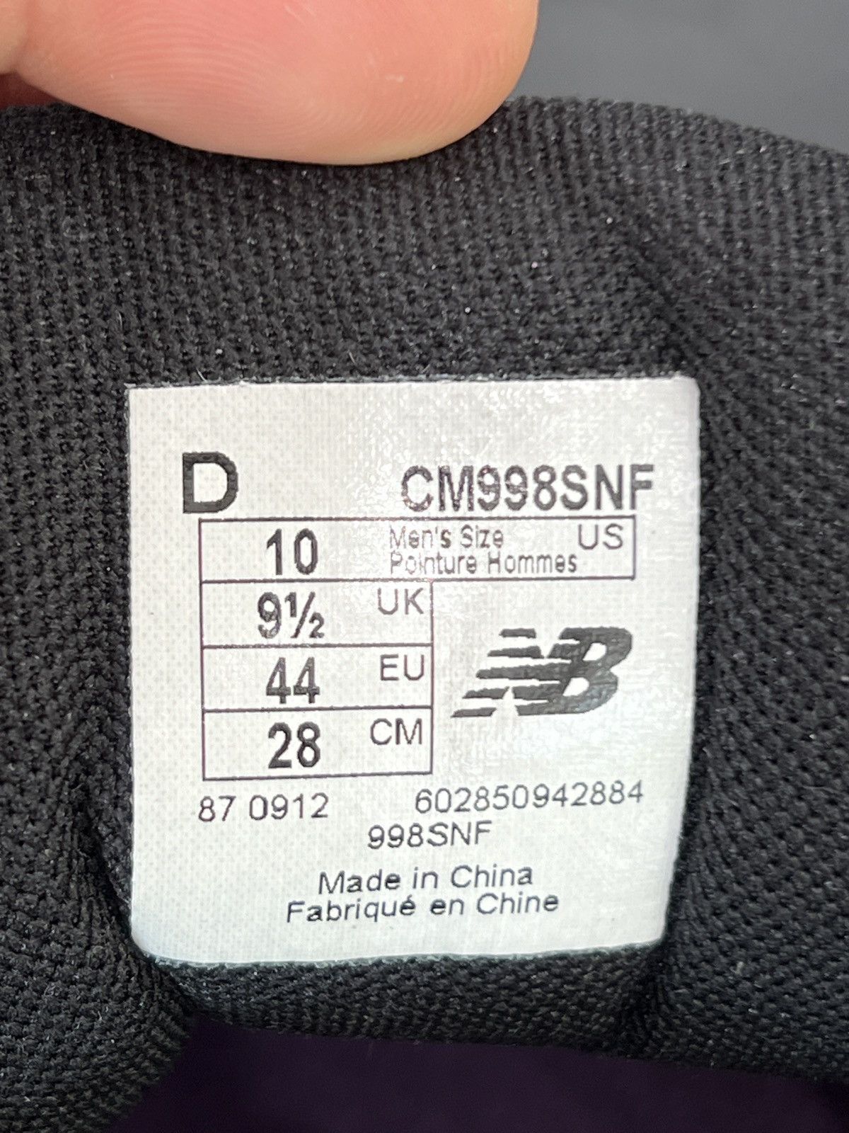 New Balance New Balance 998 Sneaker Freaker Tassie Devil Sz. 10 (2013) Size US 10 / EU 43 - 9 Thumbnail