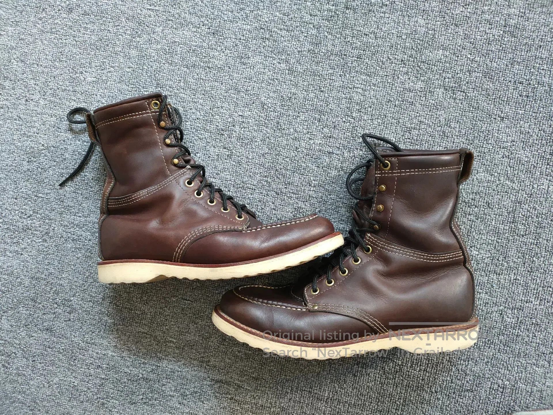 RRL Ralph Lauren RRL Brunel Leather Work Boot. Size US 9 / EU 42 - 3 Thumbnail