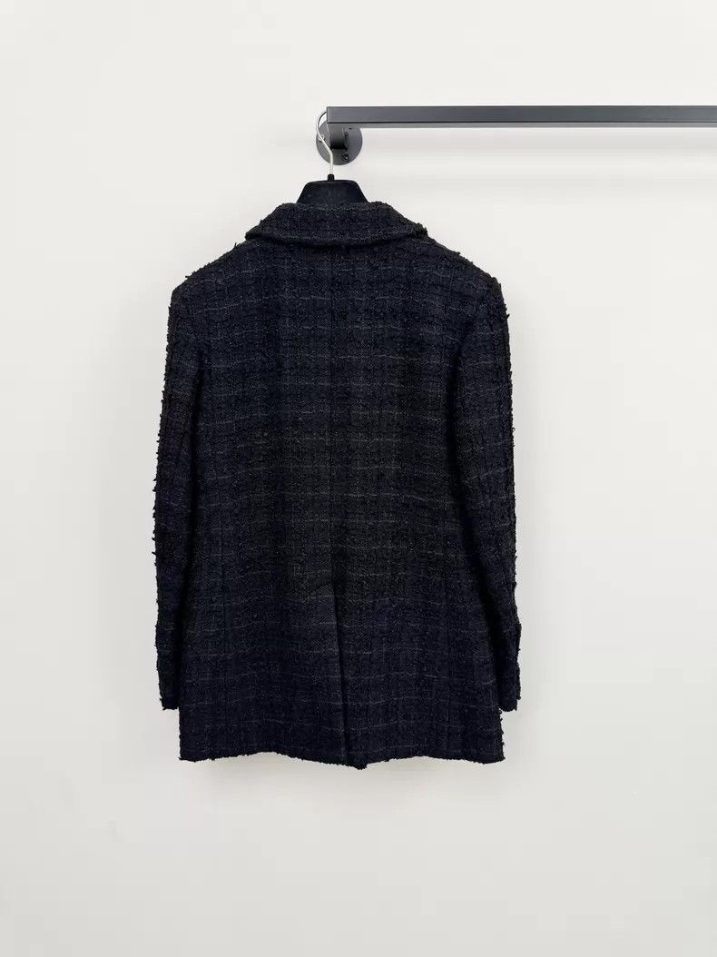 Chanel Chanel Black tweed coat Size XXS / US 00 / IT 34 - 4 Thumbnail