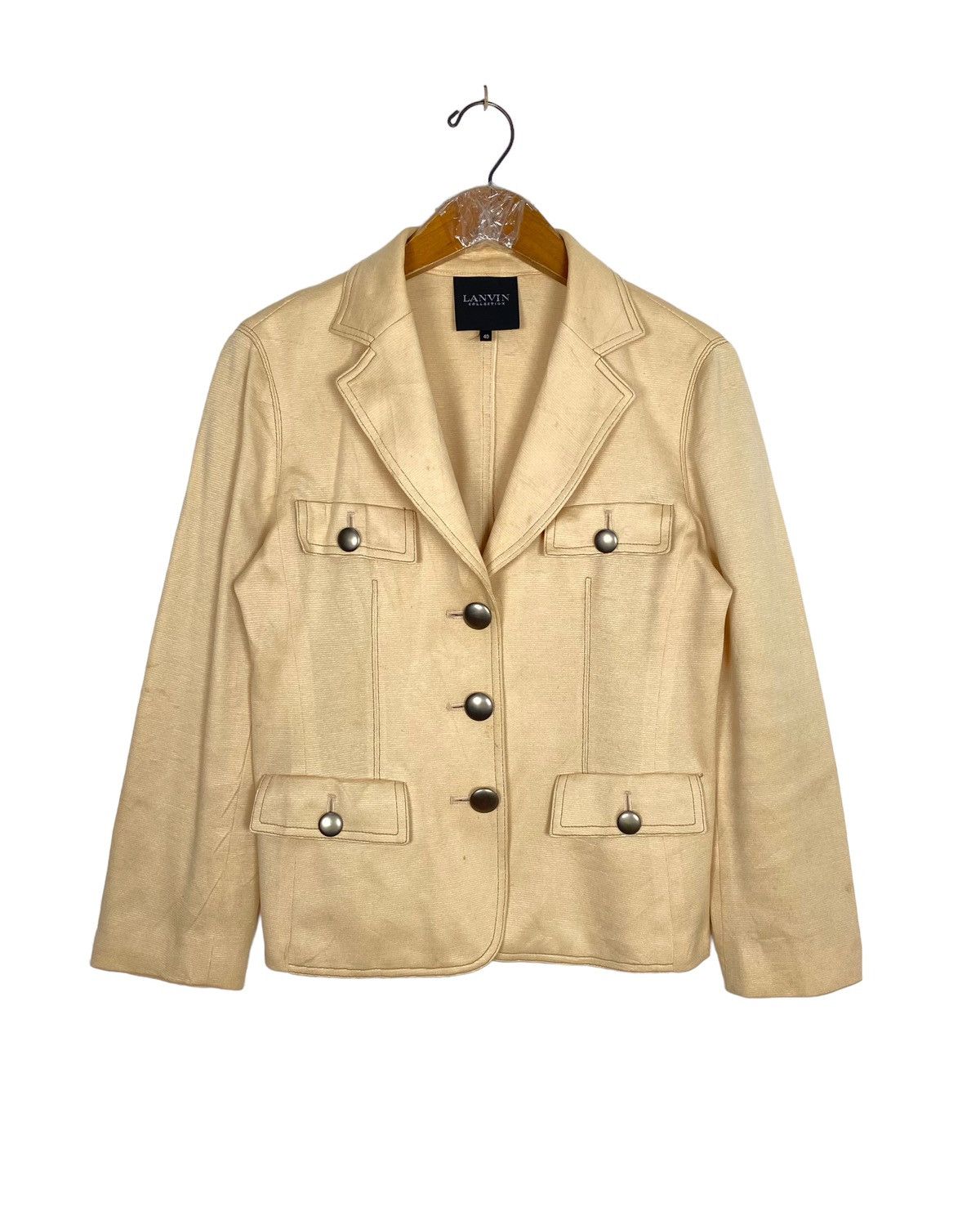 Lanvin Rare‼️ Lanvin Collection Safari Jacket Size S / US 4 / IT 40 - 1 Thumbnail