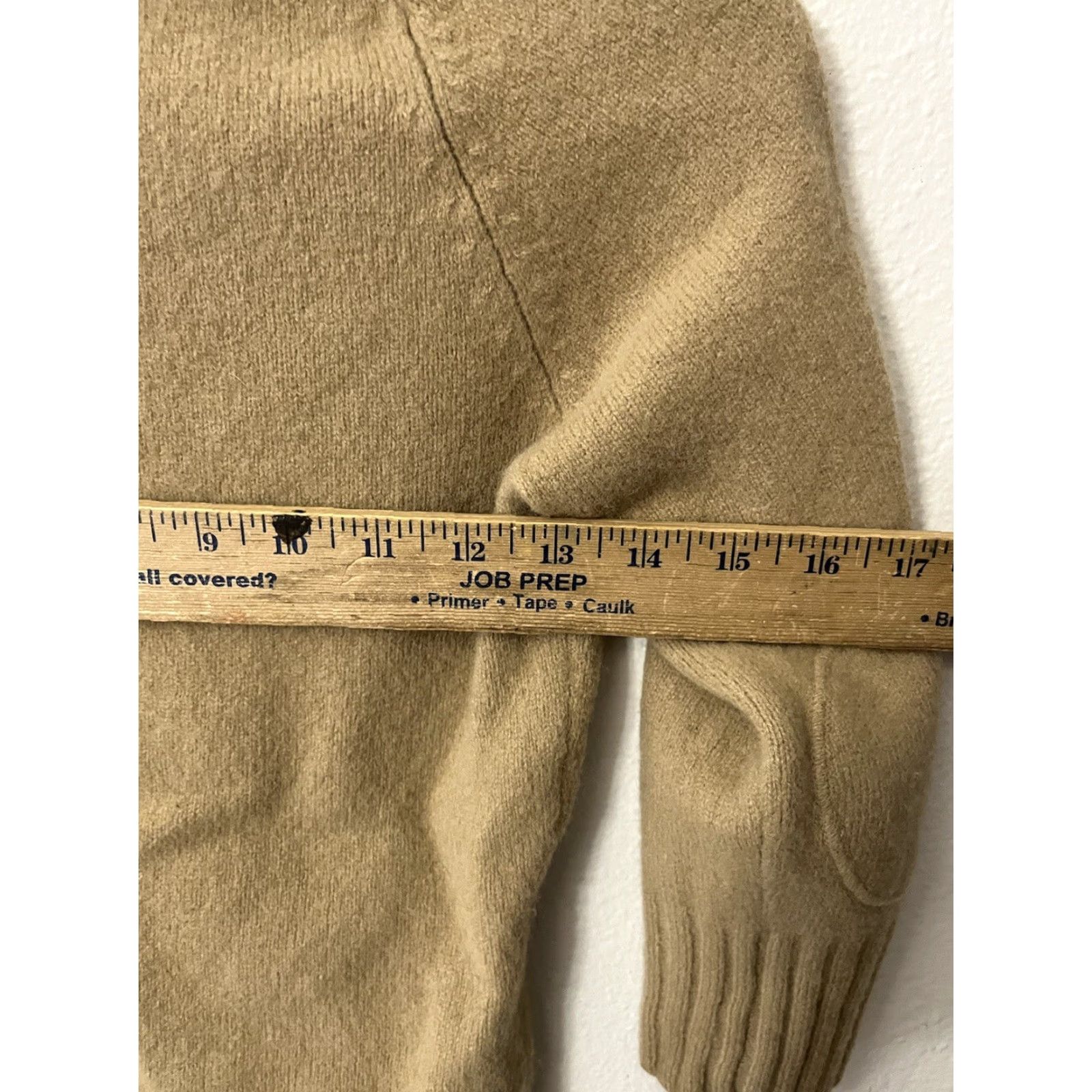 Gap VINTAGE Gap Women's Sweater Pullover M Brown Lambswool Blend V-Neck 3/4 Sleeve Classic Size M / US 6-8 / IT 42-44 - 6 Thumbnail