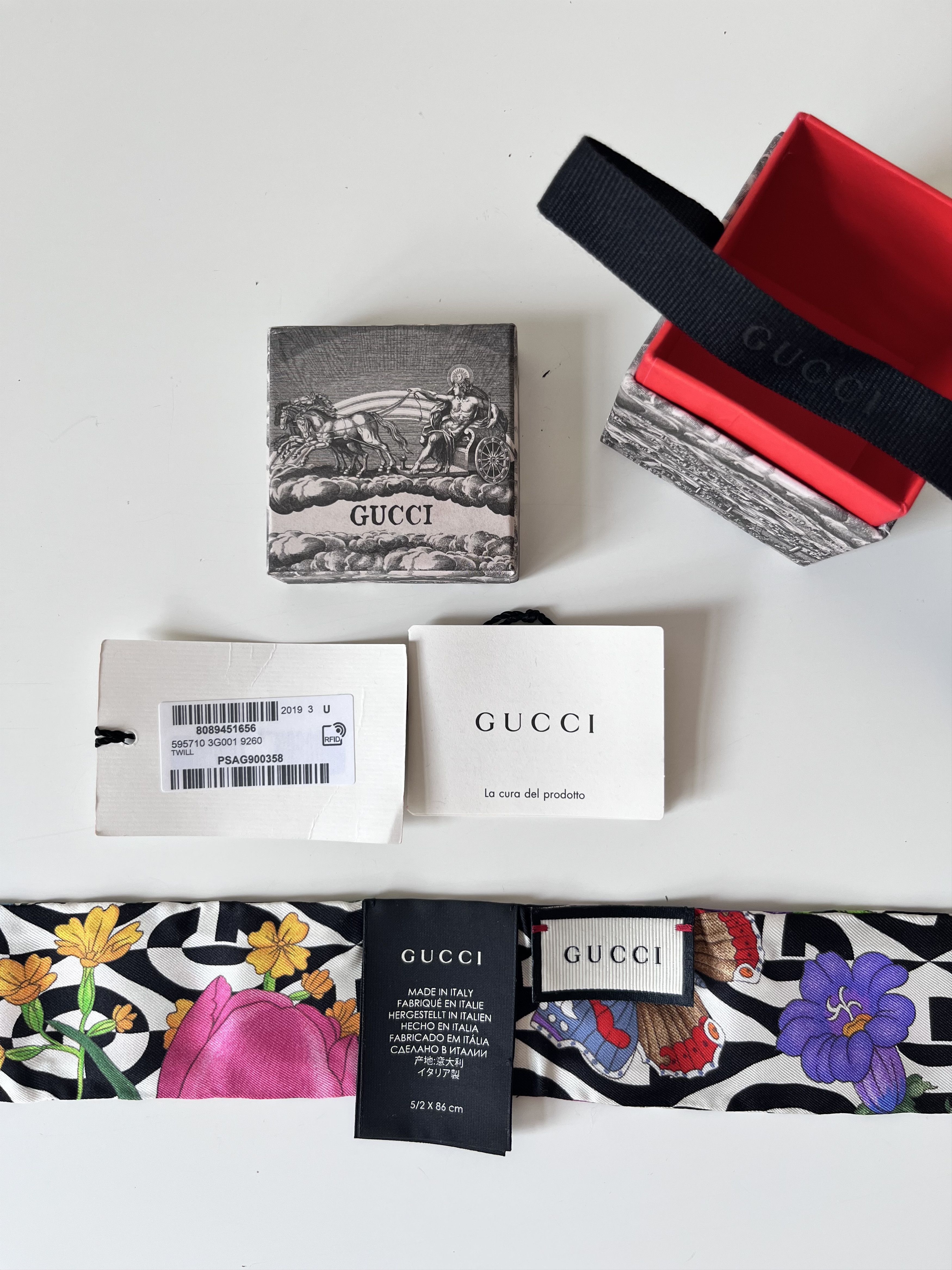 Gucci Gucci Silk Twill Size ONE SIZE - 10 Thumbnail