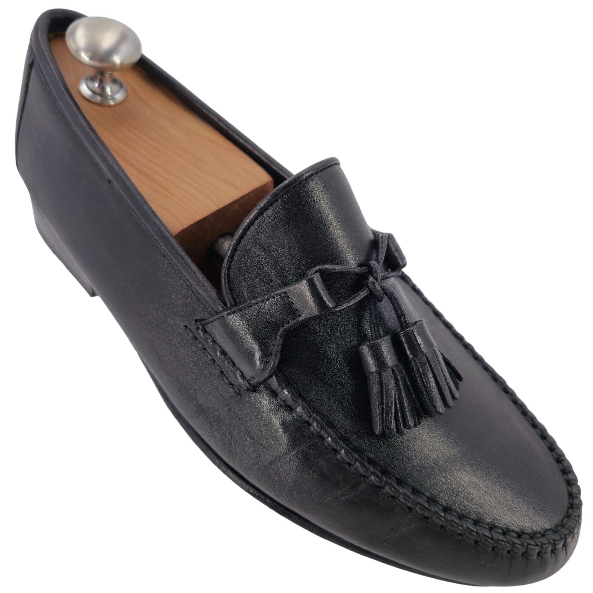Allen Edmonds Allen Edmonds Italian Dress Shoes Mens 8 Butter Soft Black Size US 8 / EU 41 - 1 Thumbnail