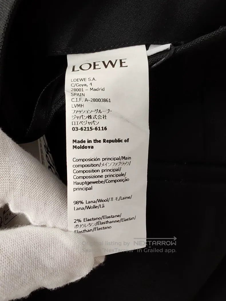 Loewe Loewe SS25 Wool Casual Pants Size 25" / US 0 / IT 36 - 5 Thumbnail