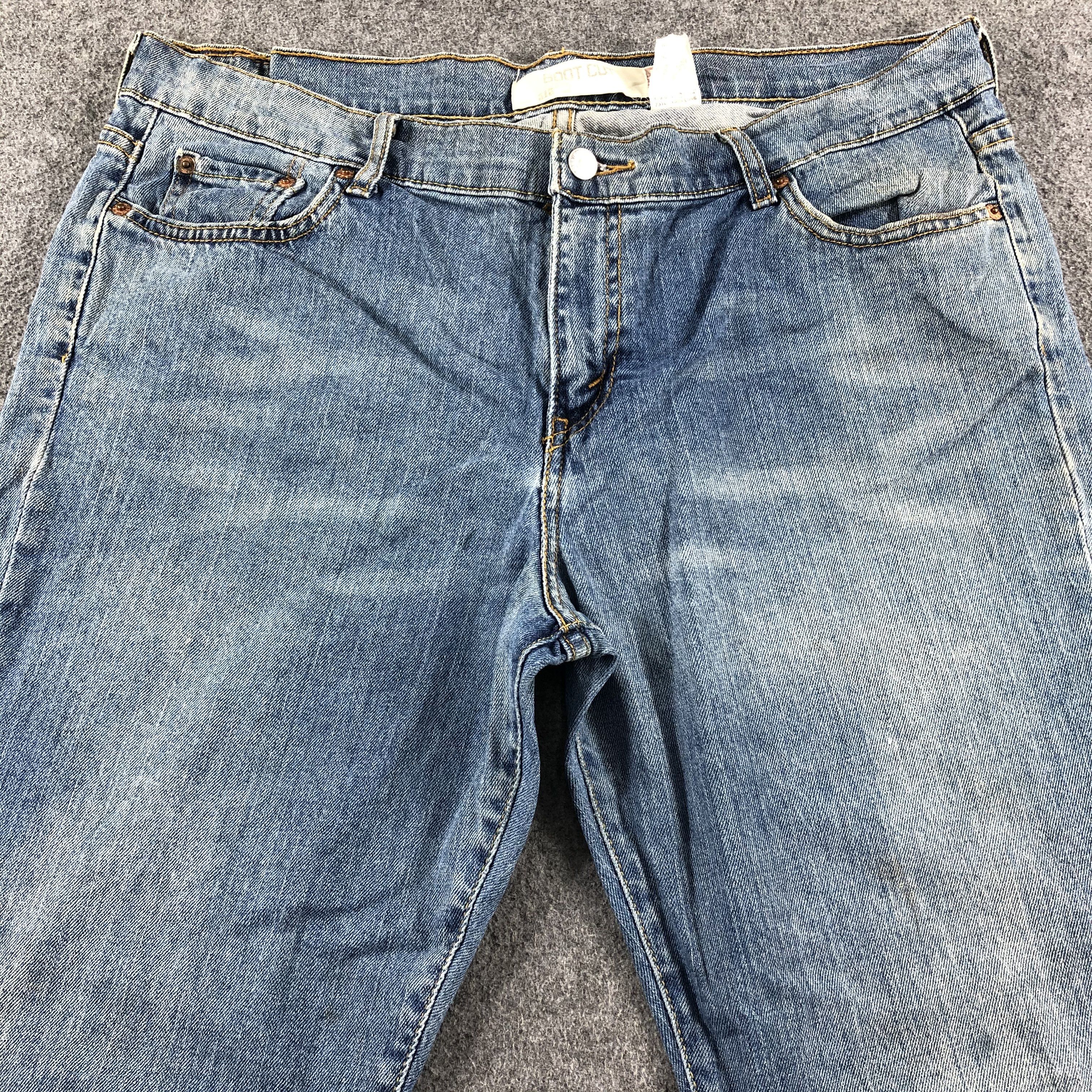 Levi's Vintage Blue Wash Levis 515 Flare Jeans-J2557 Size US 36 / EU 52 - 3 Thumbnail
