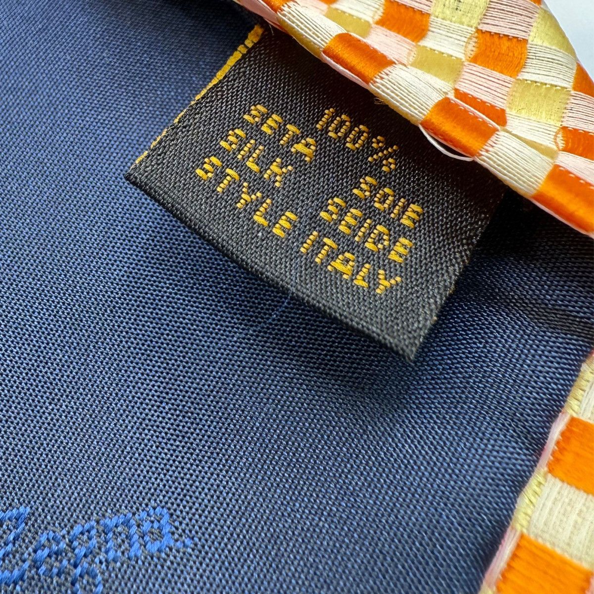 Ermenegildo Zegna Ermenegildo Zegna Silk Tie, Orange, Made in Italy, Like New Size ONE SIZE - 5 Thumbnail