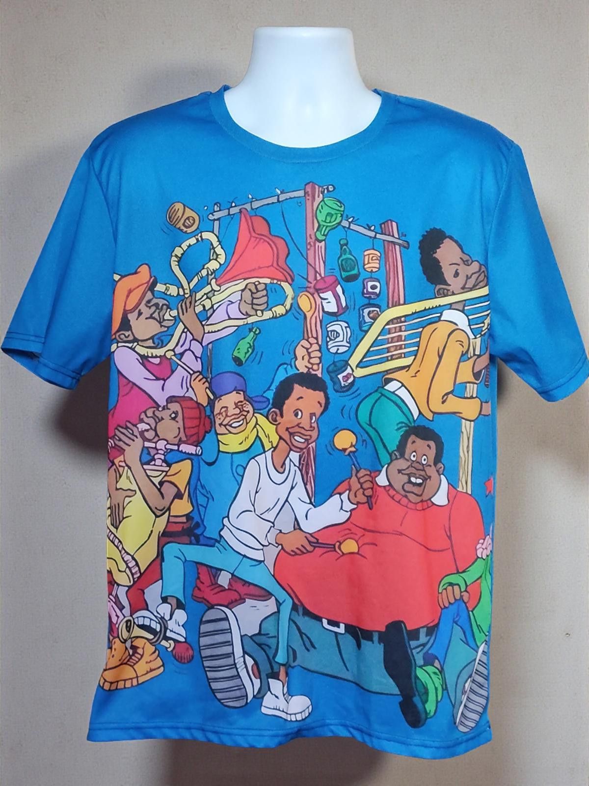 The Unbranded Brand Fat Albert & The Cosby Kids Graphic Tee Size Large Size ONE SIZE - 3 Thumbnail