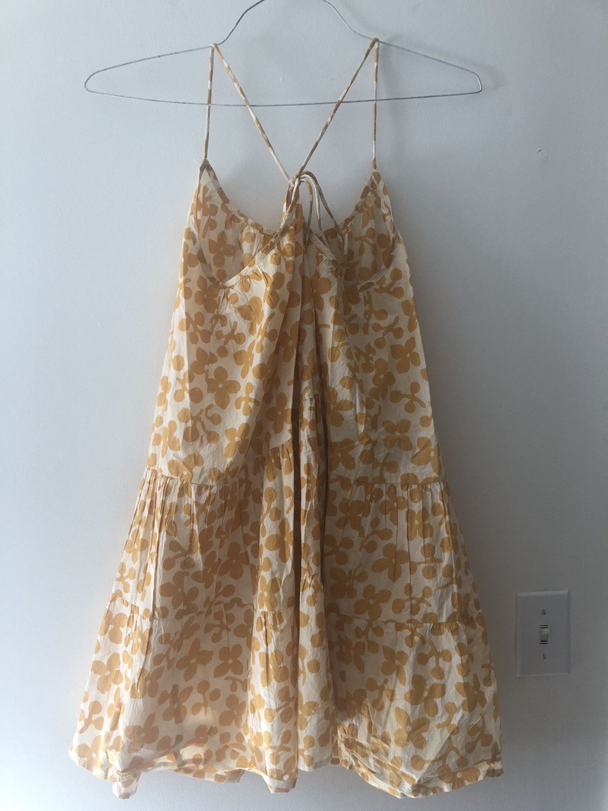 Apiece Apart Apiece Apart Biba Mini Dress in Resist Floral Cream Medium Size M / US 6-8 / IT 42-44 - 11 Thumbnail