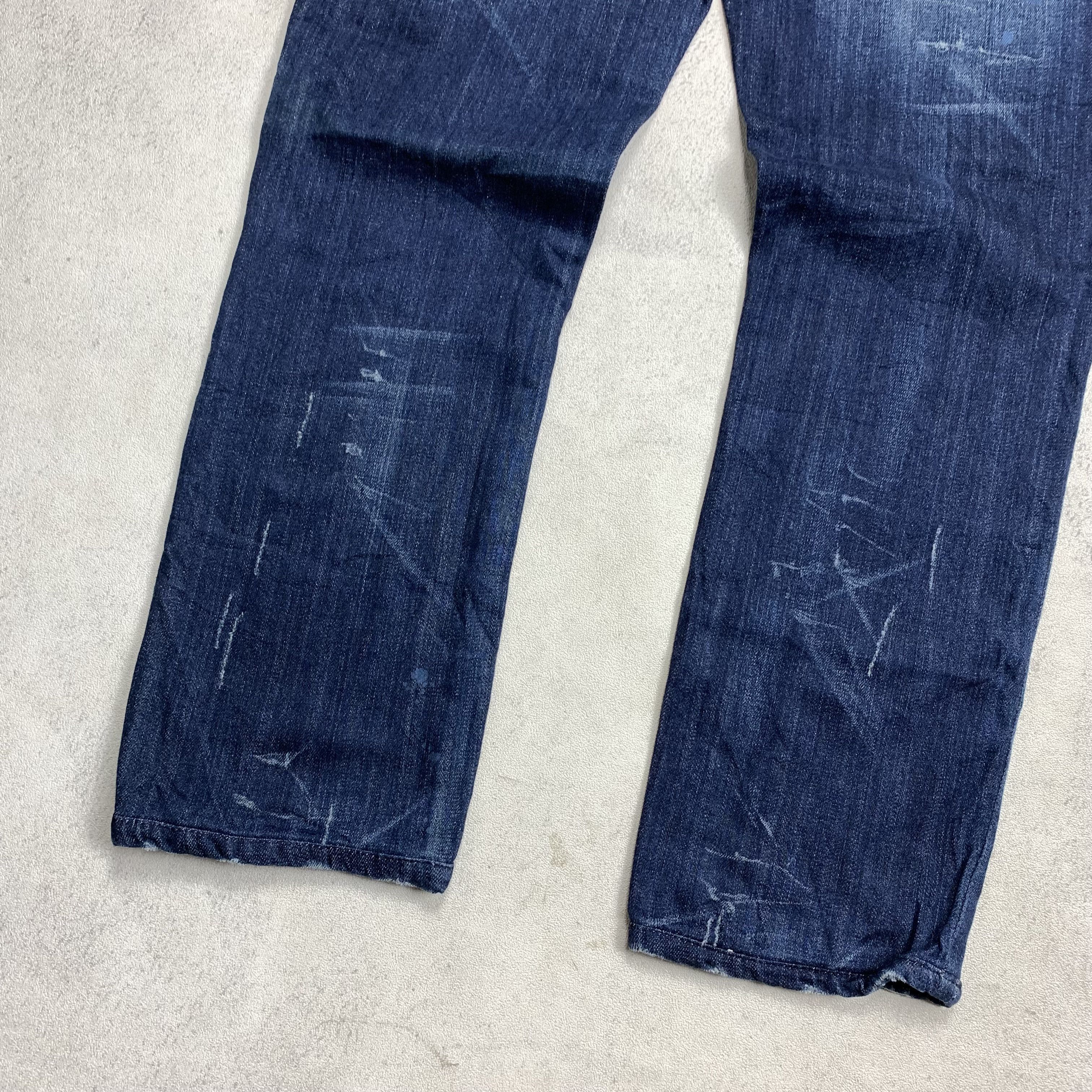 Dsquared2 Dsquared2 Distressed Scratch Denim Jeans Size US 36 / EU 52 - 6 Thumbnail