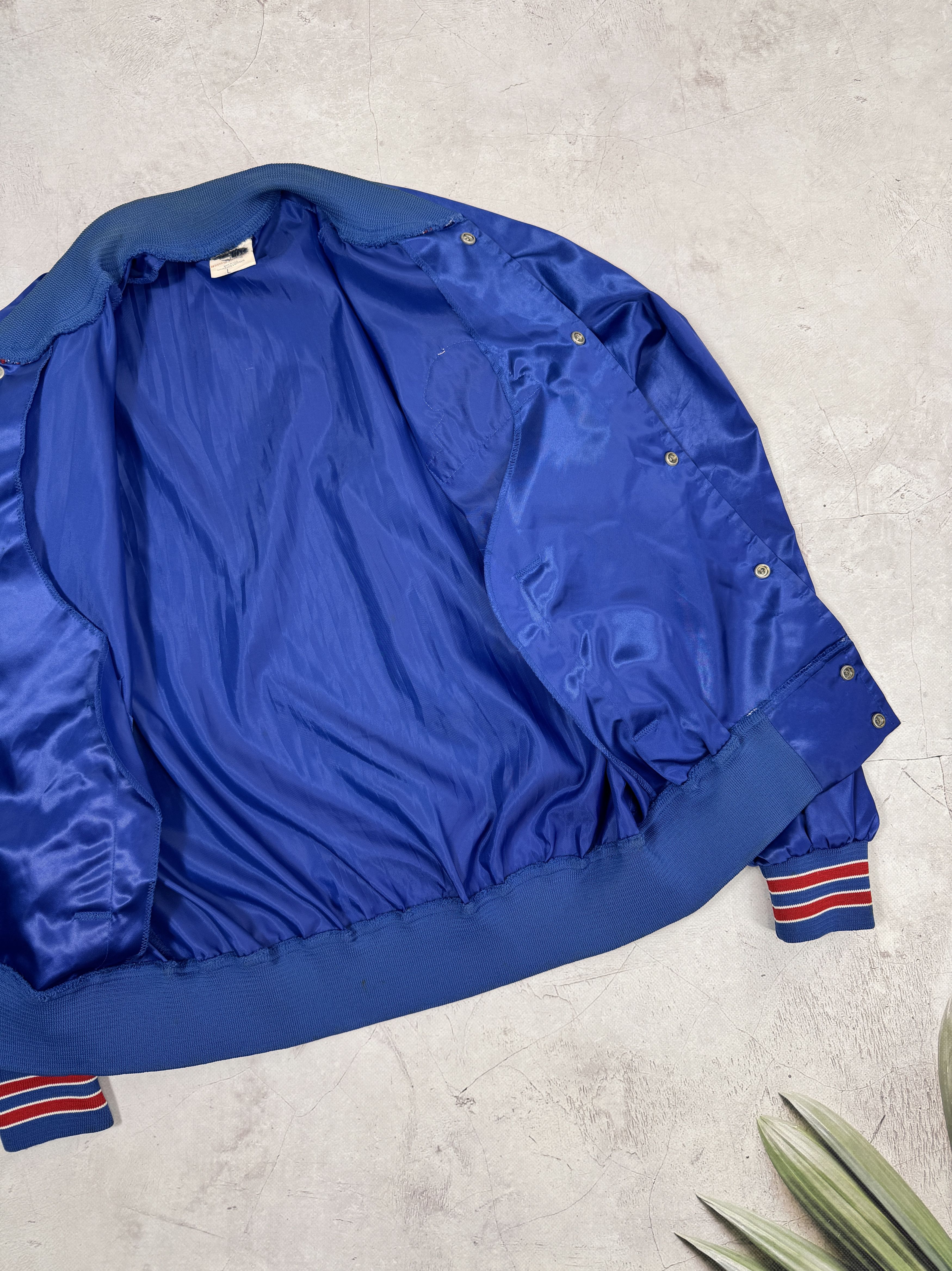 Chalk Line × NFL × Vintage Vintage New England Patriots Bomber Jacket Size US L / EU 52-54 / 3 - 11 Thumbnail