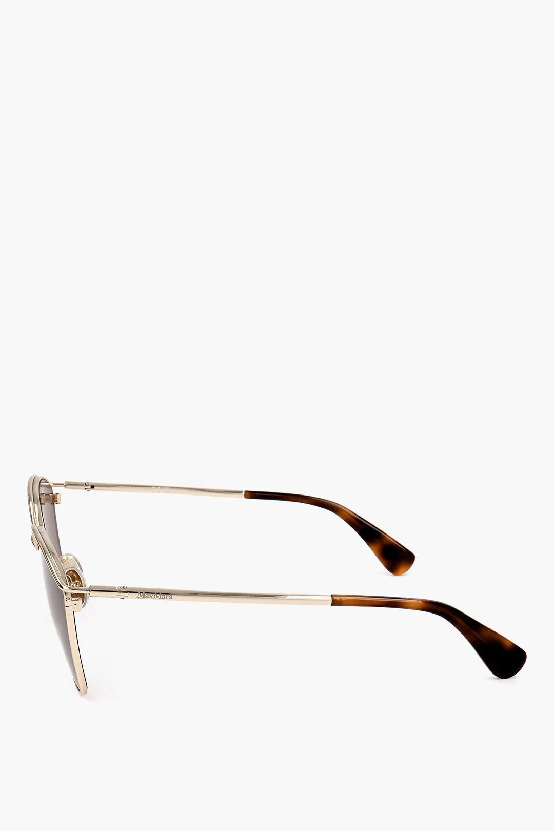 Max Mara og1mm0426 Size: OS / Clubmaster Sunglasses in Brown Size ONE SIZE - 3 Thumbnail