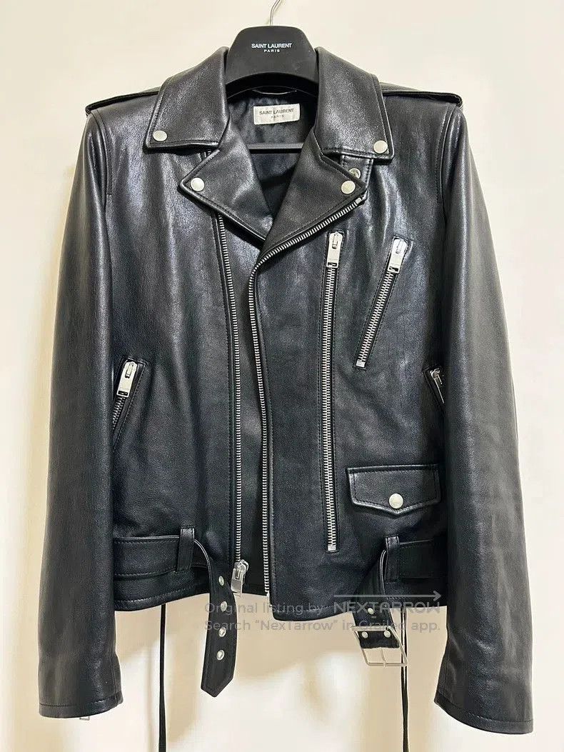 Saint Laurent Paris Saint Laurent L17 Multi-Zipper Leather Jacket. Size US M / EU 48-50 / 2 - 1 Thumbnail