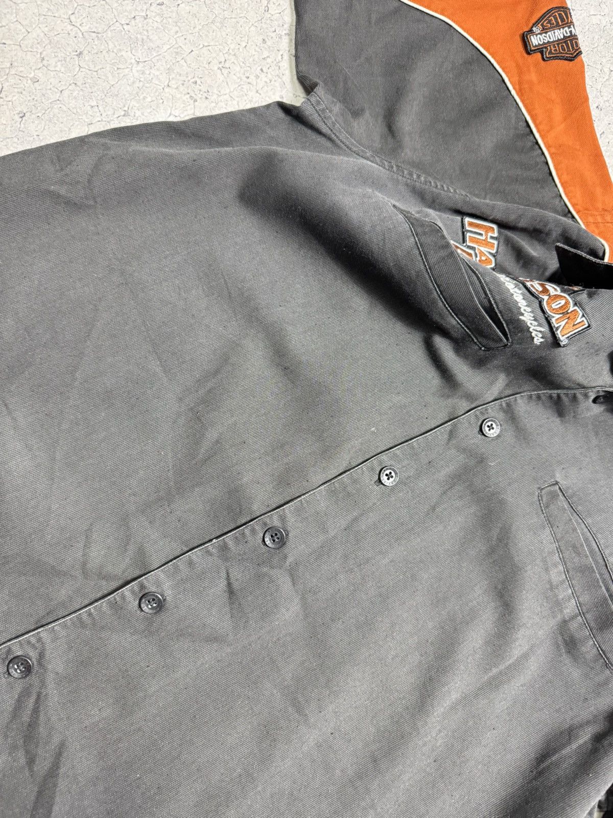 Harley Davidson Harley Davidson Button Short Sleeve Shirt Racing Moto Size US L / EU 52-54 / 3 - 10 Thumbnail