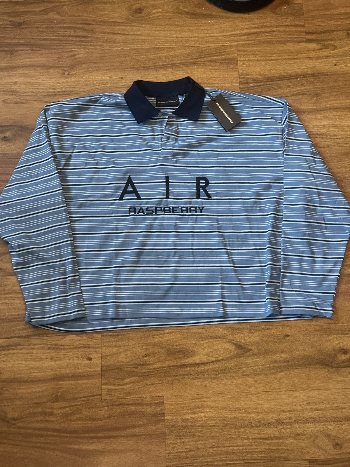 The GV Gallery The GV Gallery Aqua Long Sleeve Polo Size US S / EU 44-46 / 1 - 1 Thumbnail