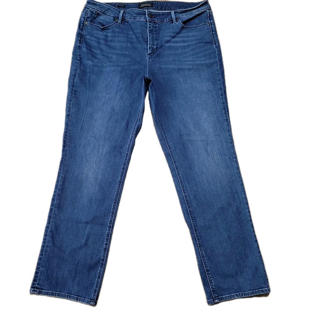 Talbots Talbots Flawless Five-Pocket Straight Jean size 10 Waist 32 Size 32" / US 10 / IT 46 - 2 Thumbnail