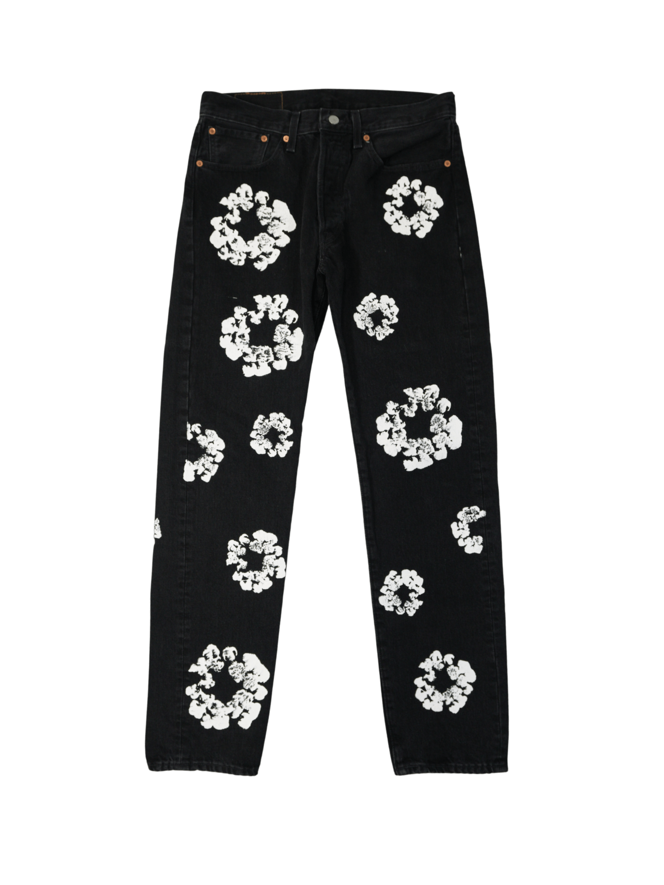 DENIM TEARS Denim Tears x Levi's Leather Cotton Wreath Jeans Size US 32 / EU 48 - 1 Thumbnail
