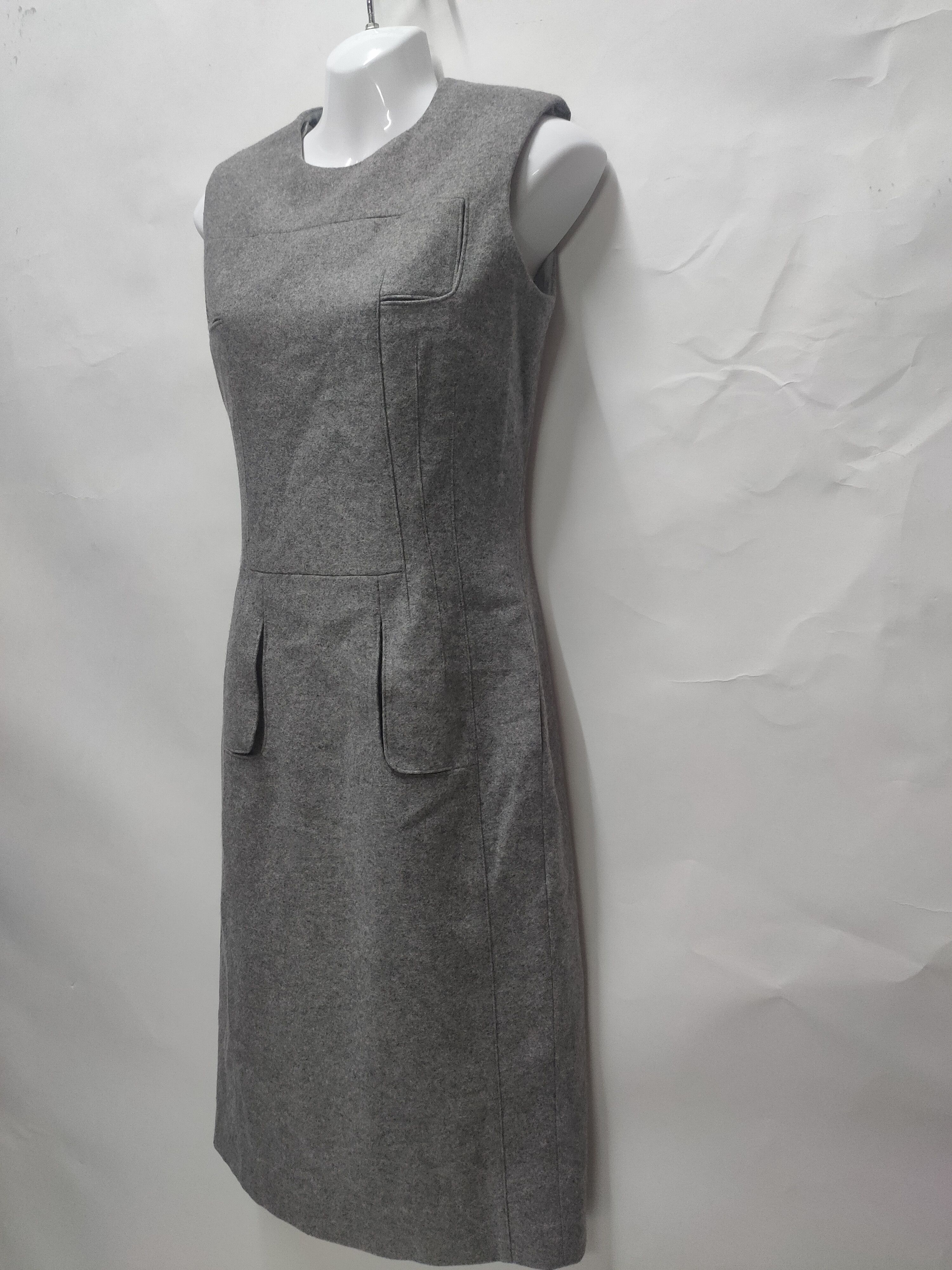 Jil Sander Jil Sander wool blend slim dress Size XXS / US 00 / IT 34 - 3 Thumbnail