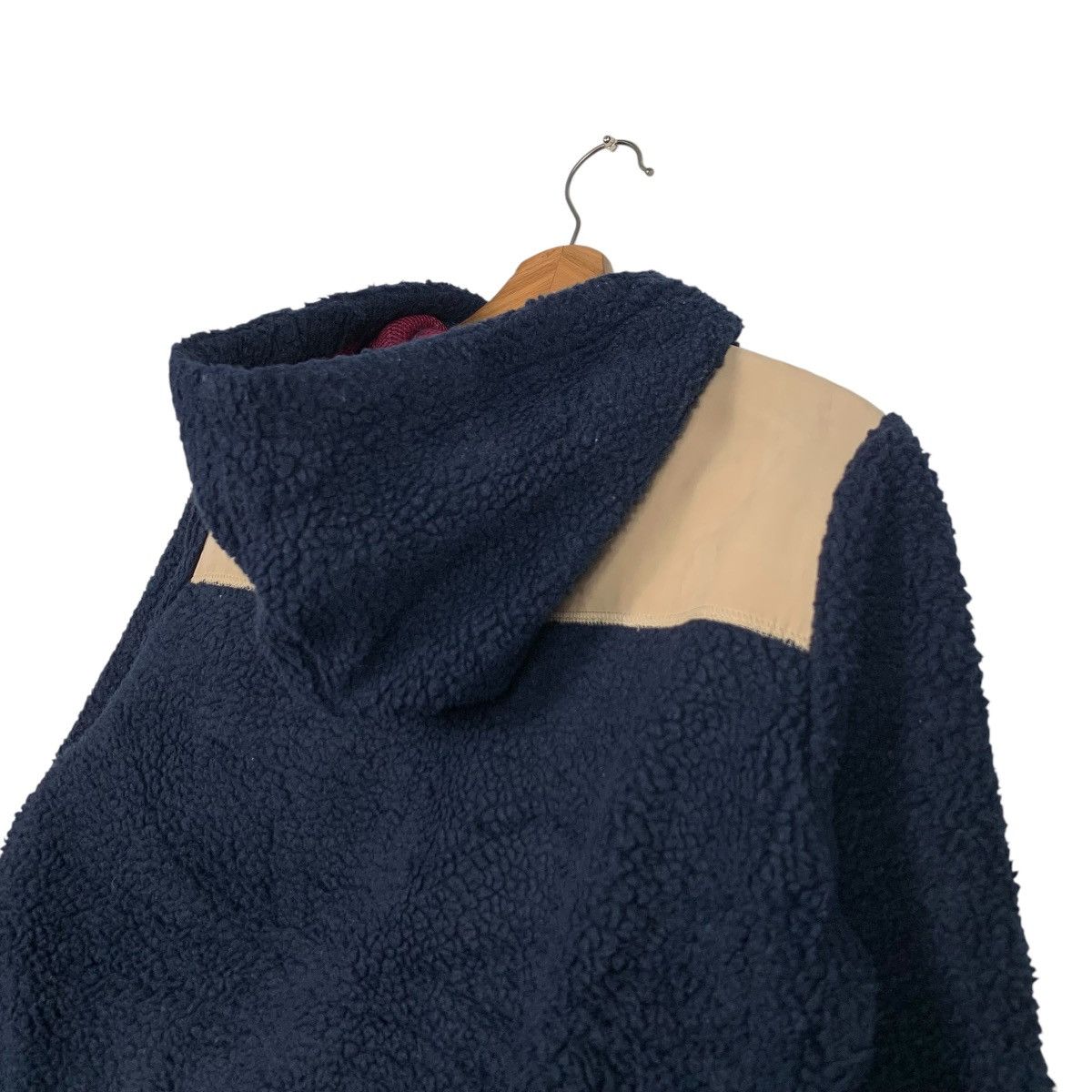 Japanese Brand TITICACA Deep Pile Zipper Hoodie Fleece Jacket #2386-C107 Size M / US 6-8 / IT 42-44 - 9 Thumbnail