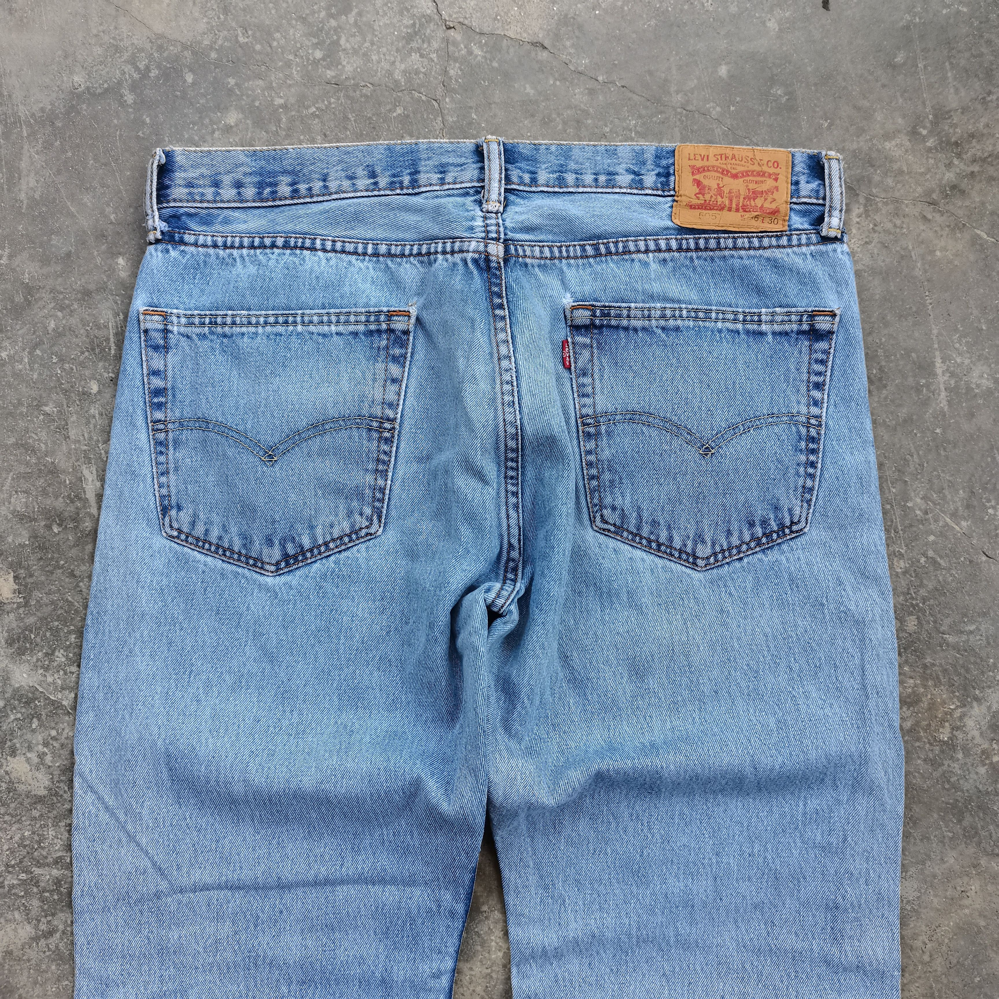 Levi's Vintage LEVI'S 505 Denim Pants Made In Egypt 36 X 30 Size US 36 / EU 52 - 5 Thumbnail