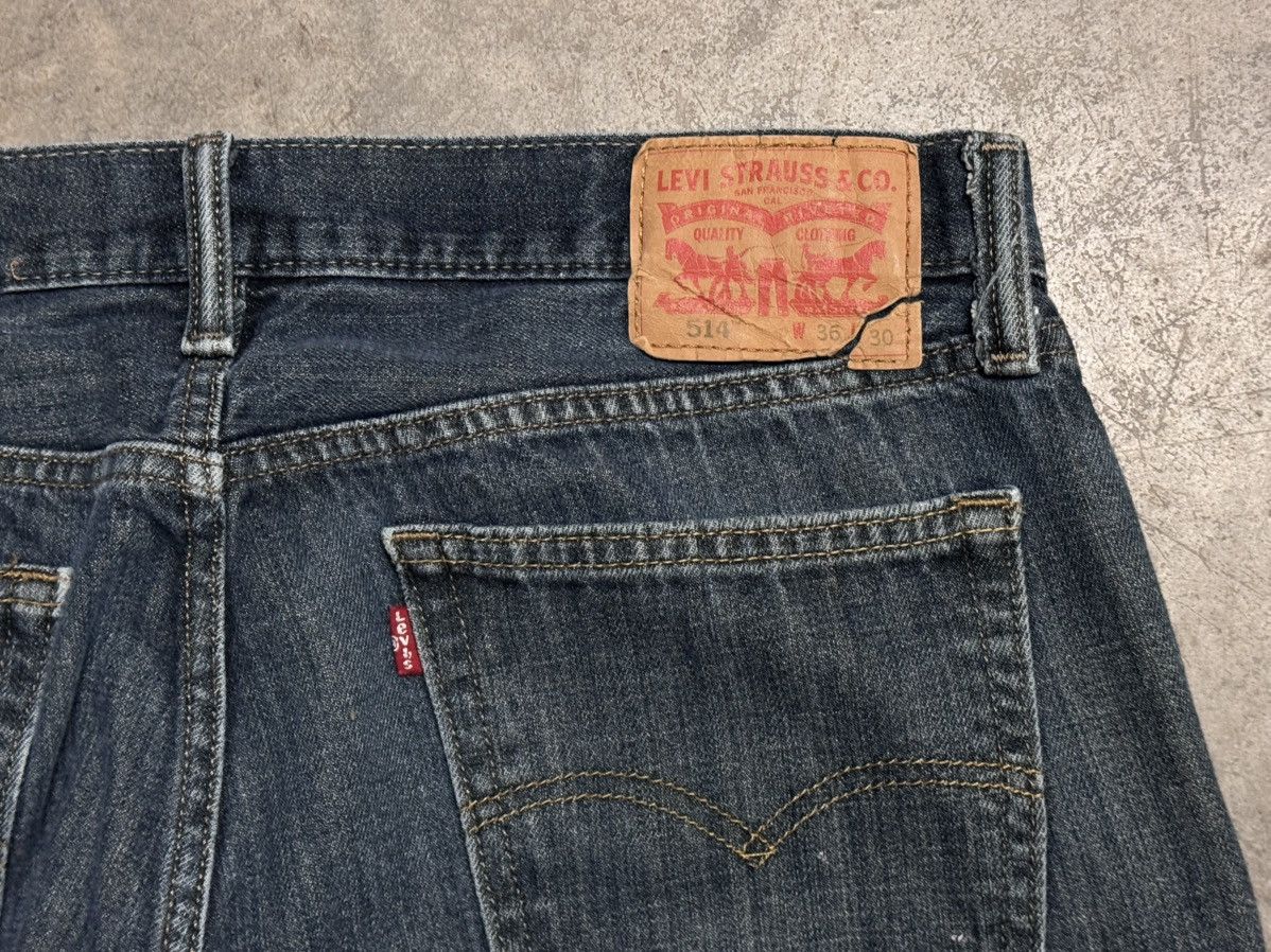 Levi's × Levi's Vintage Clothing Vintage Levis 514 Size 36x29 Distressed Hem Red Tag 90s Y2K Size US 36 / EU 52 - 8 Thumbnail